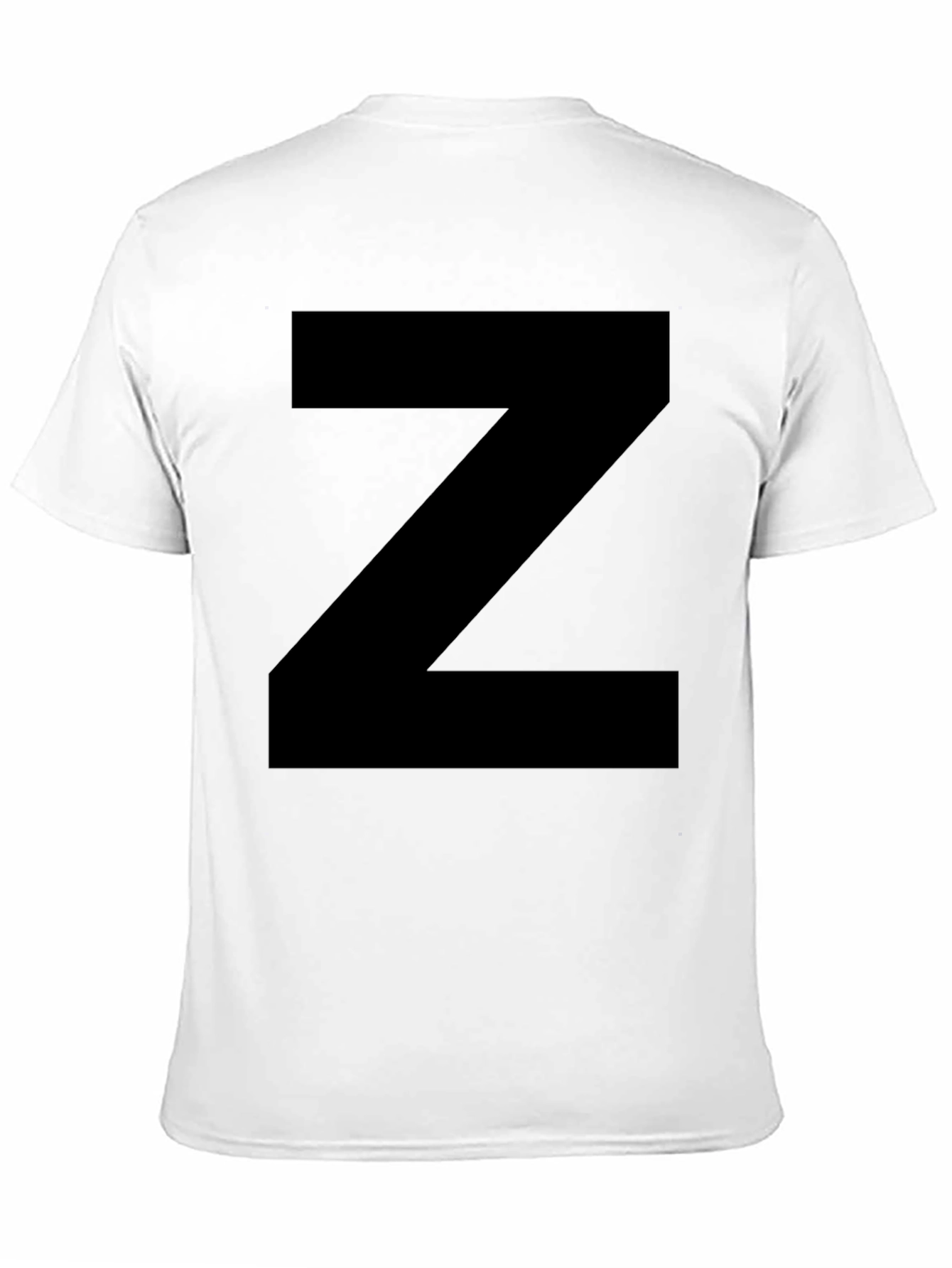 Black Bold Black Z T-Shirt - Statement Tee view 11