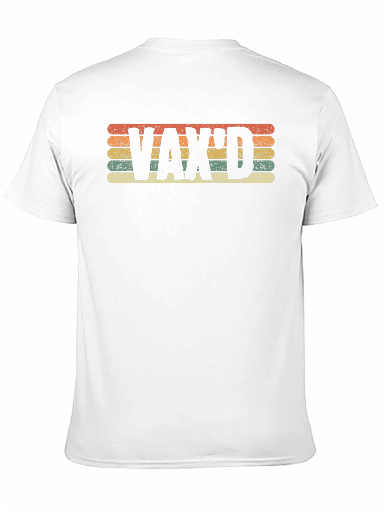 Black Vax'd Graphic T-Shirt - Retro Style Vaccinated Tee view 11