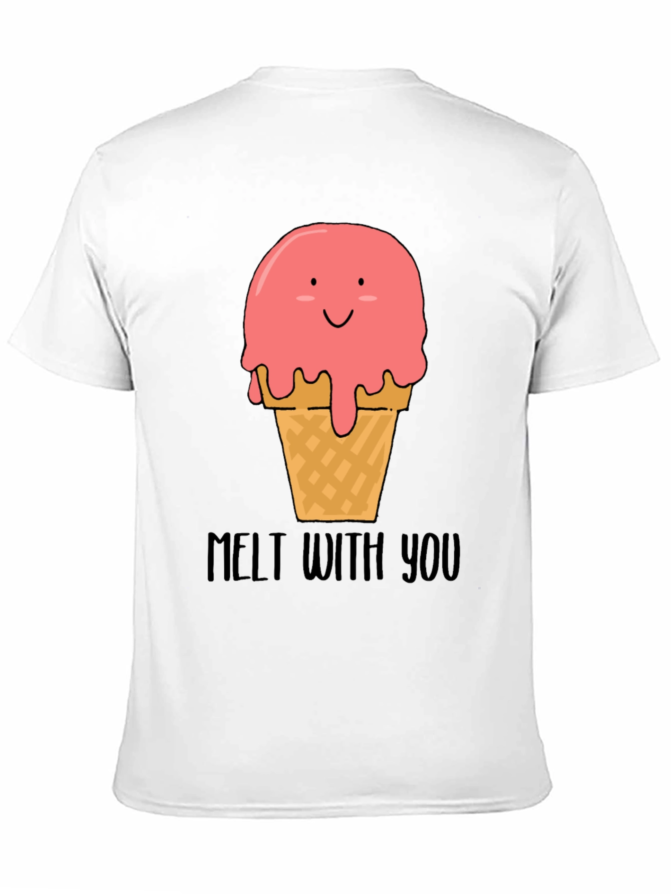 Black Melt With You Ice Cream Graphic Tee view 11