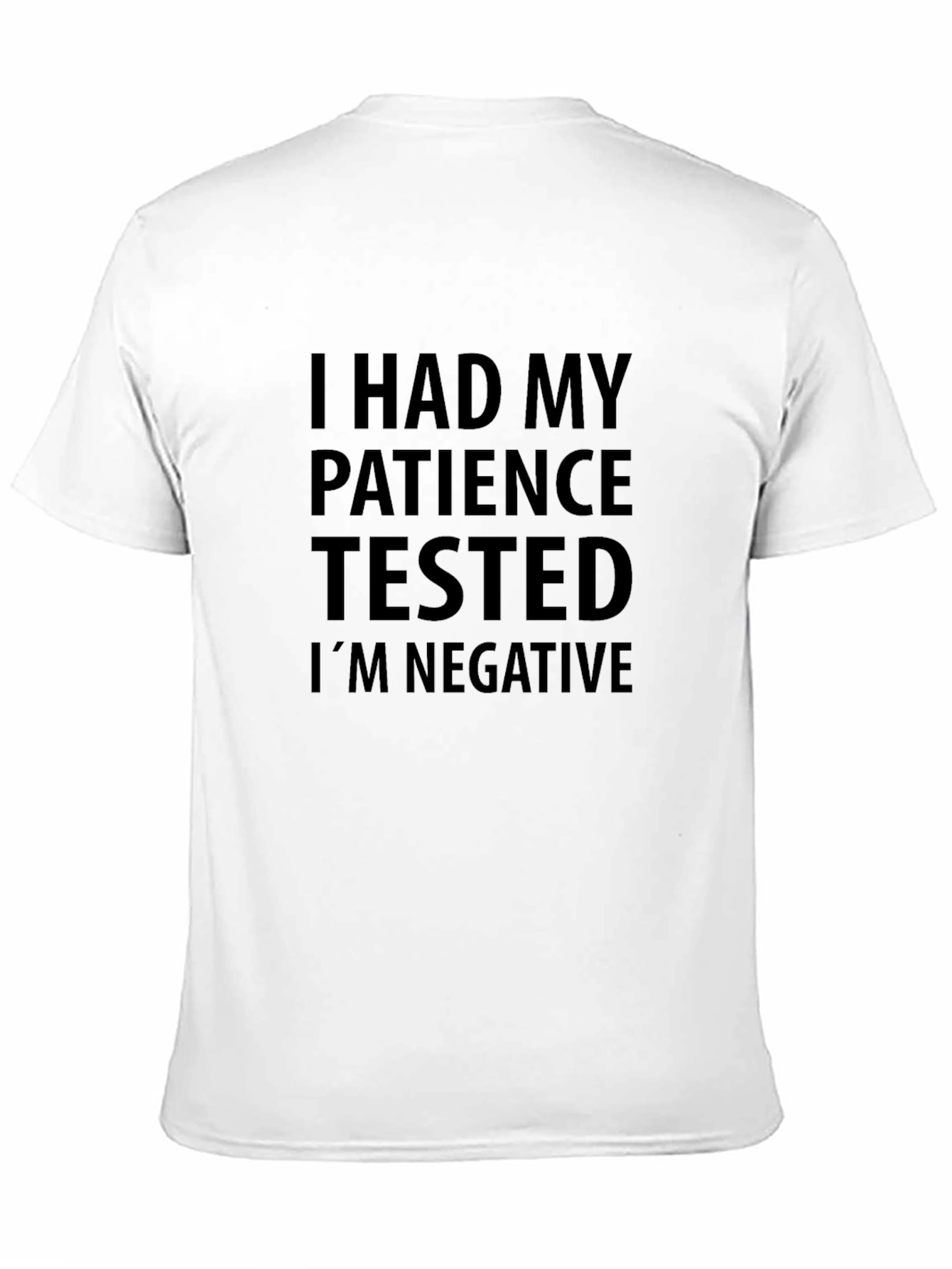 Black Patience Tested Funny Graphic Tee view 11