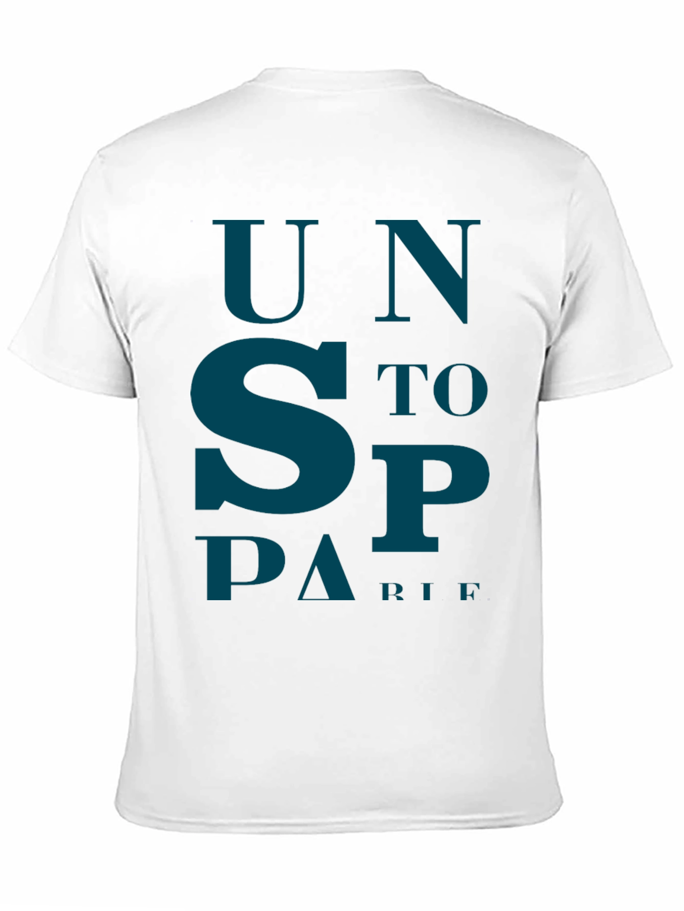 Black Unstoppable Graphic Print Tee - Black view 11