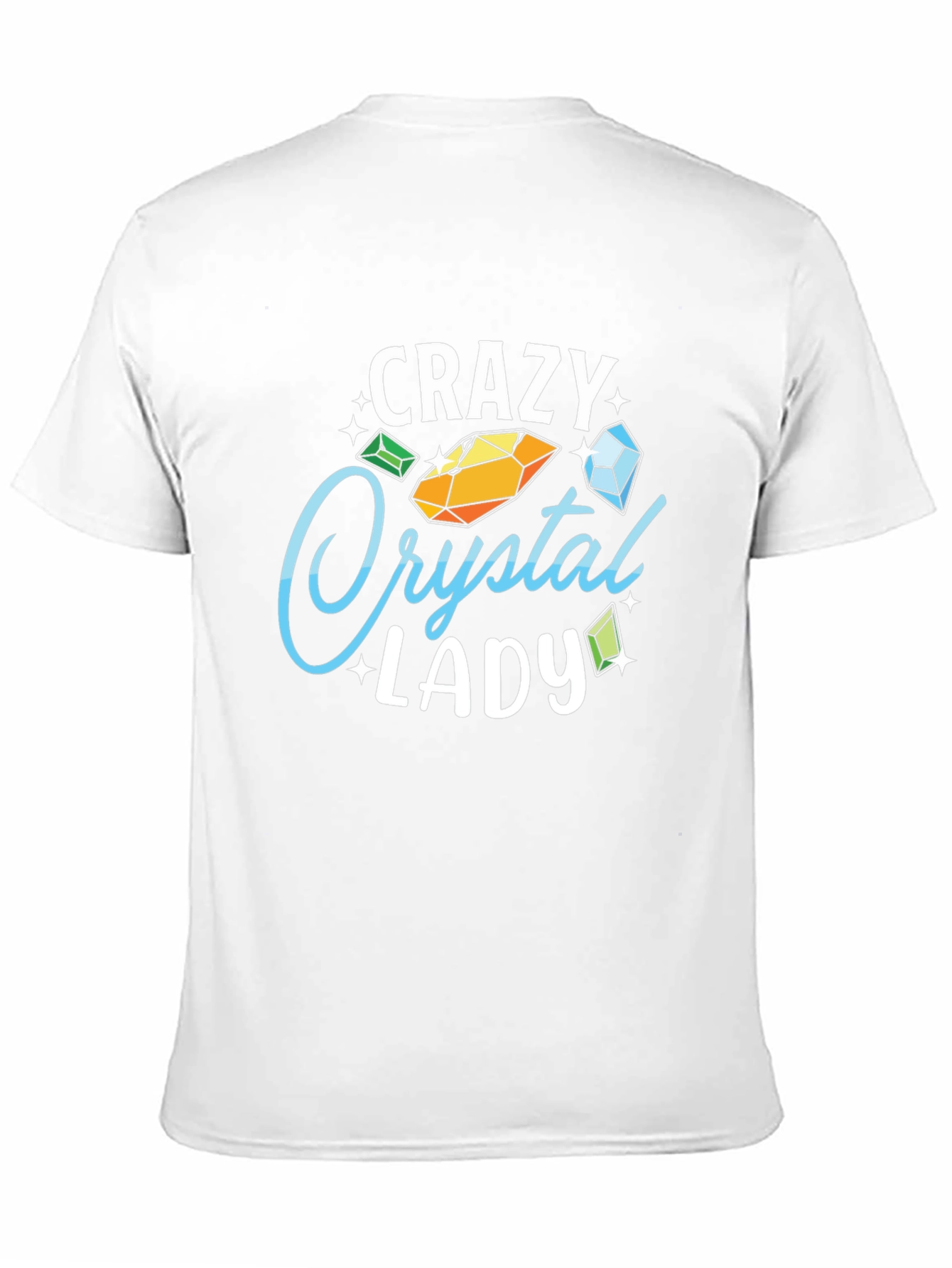 Black Crazy Crystal Lady Graphic Tee - Black view 11