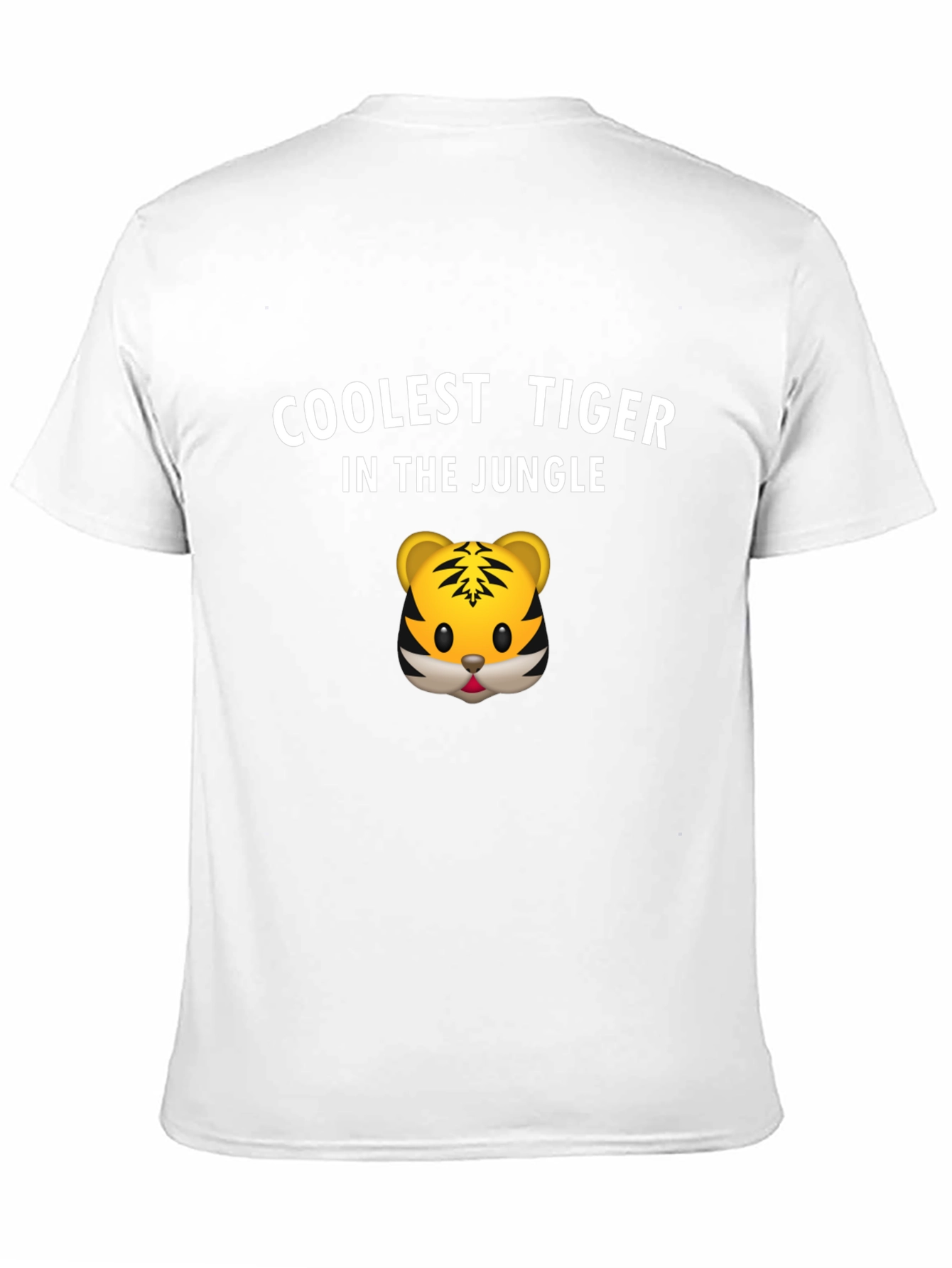 Black Coolest Tiger in the Jungle T-Shirt view 11