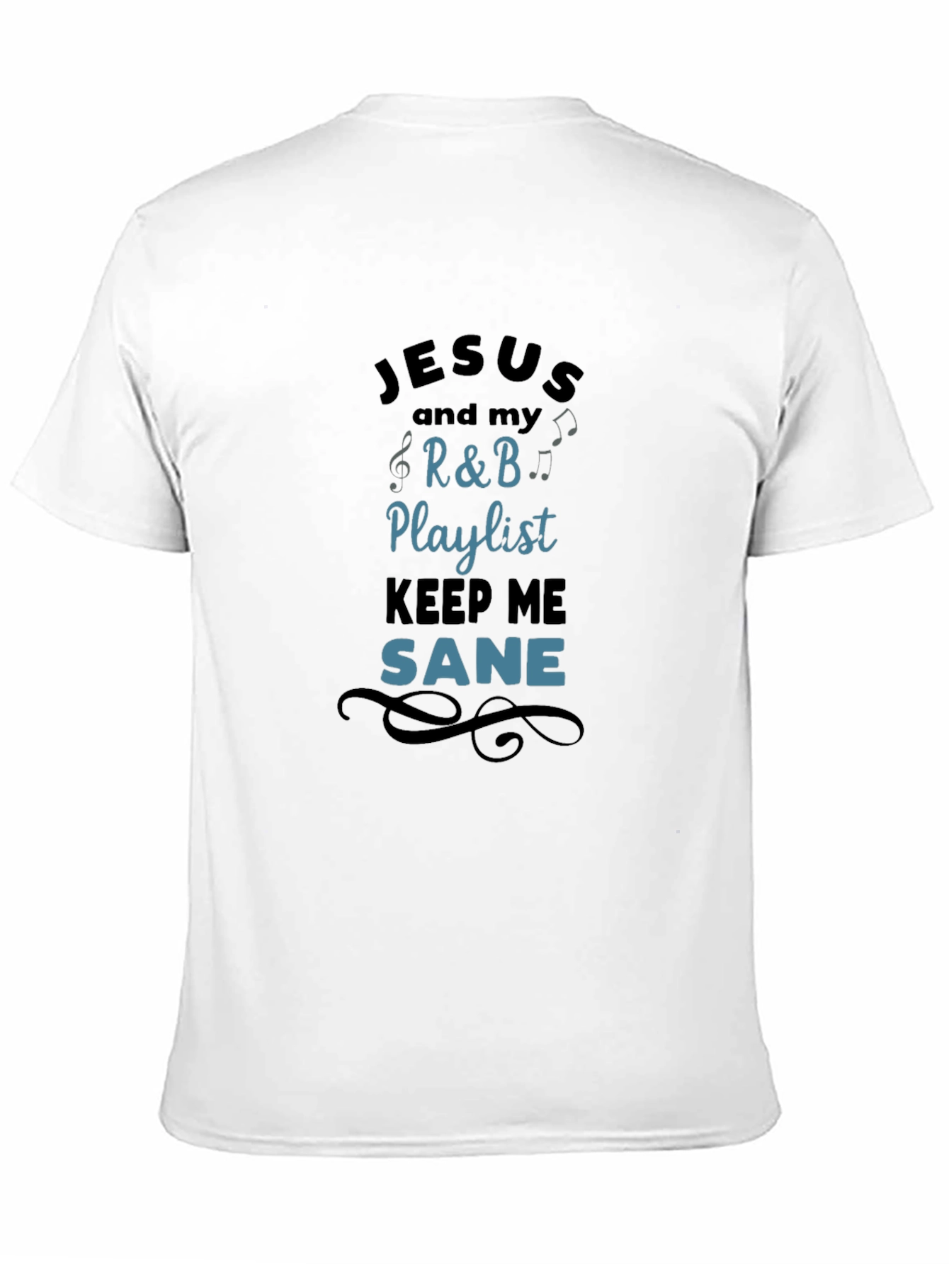 Black Jesus & R&B Playlist Graphic Tee view 11