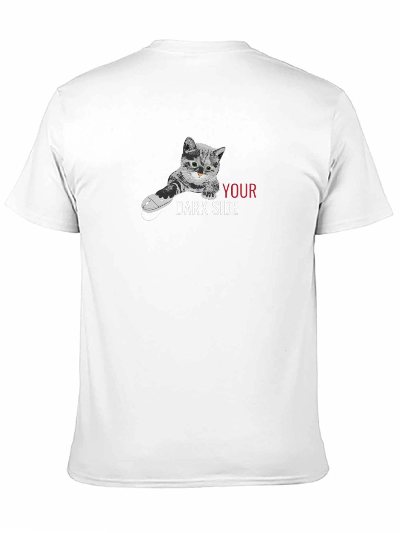 Black Cat Your Dark Side Graphic T-Shirt view 11
