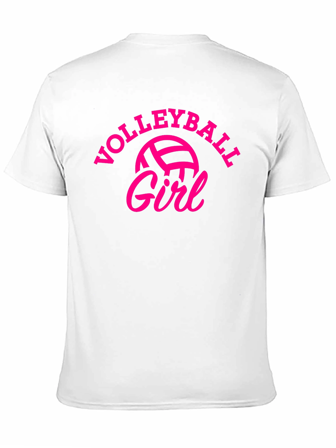 Black Volleyball Girl Graphic T-Shirt - Sporty & Stylish view 11