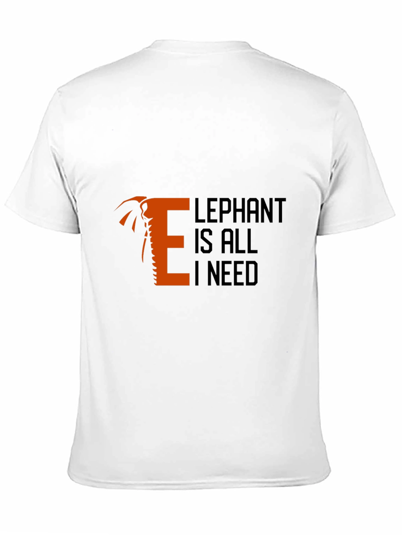 Black Elephant Is All I Need Graphic Tee view 11