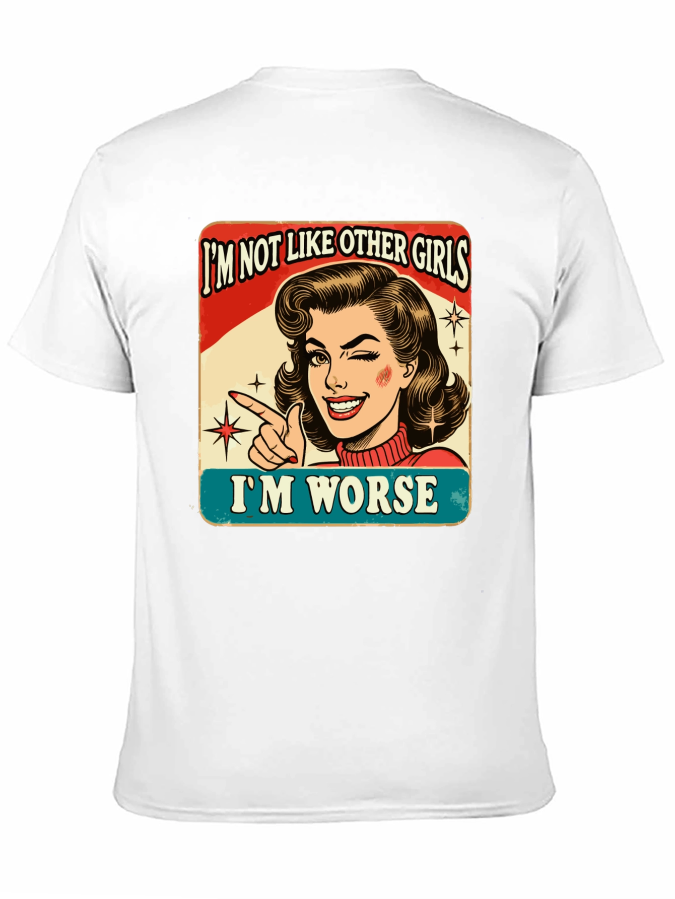 Black "I'm Not Like Other Girls" Graphic Tee view 11