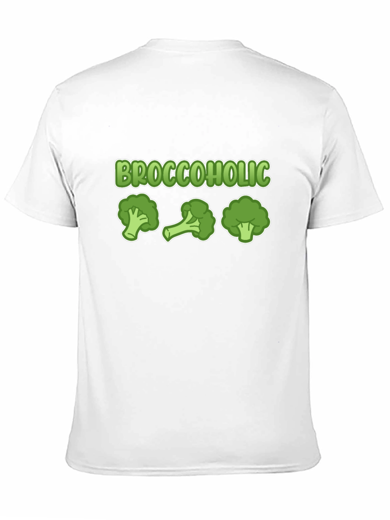 Black Broccoholic Funny Broccoli Lover T-Shirt view 11