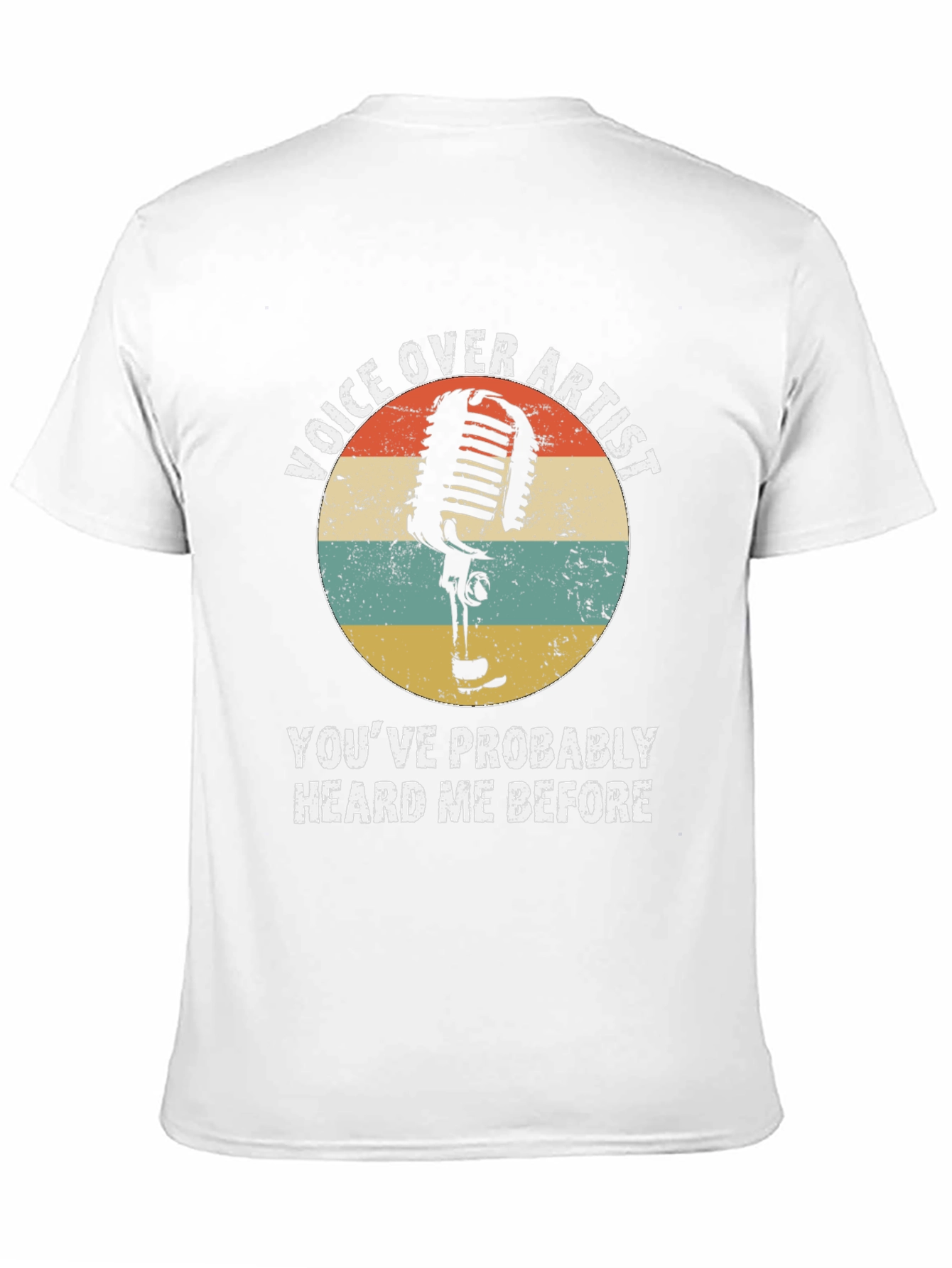 Voice Over Artist Retro Graphic T-Shirt - 11