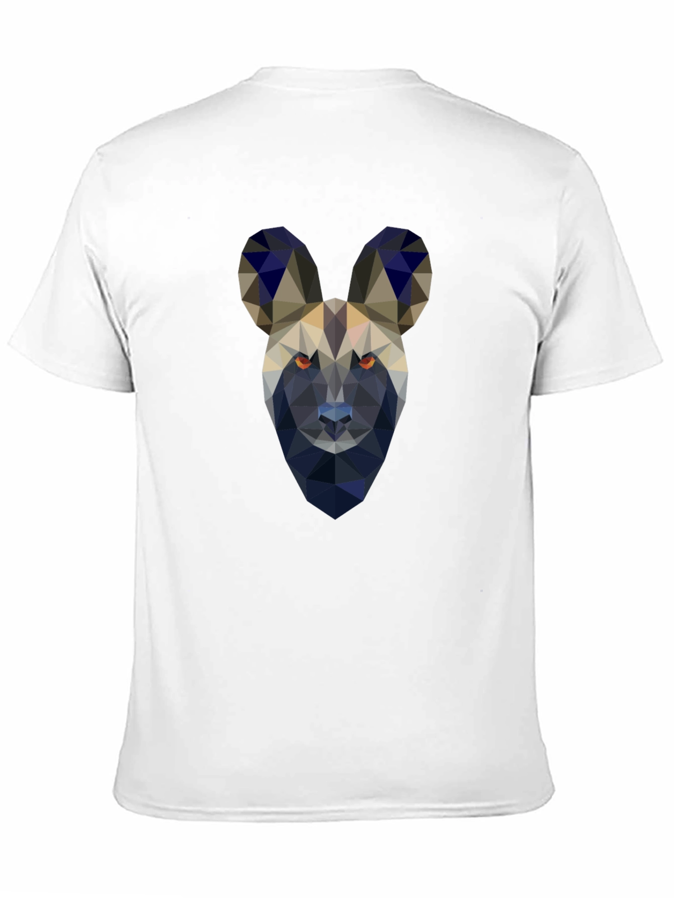 Black Geometric Painted Dog T-Shirt view 11