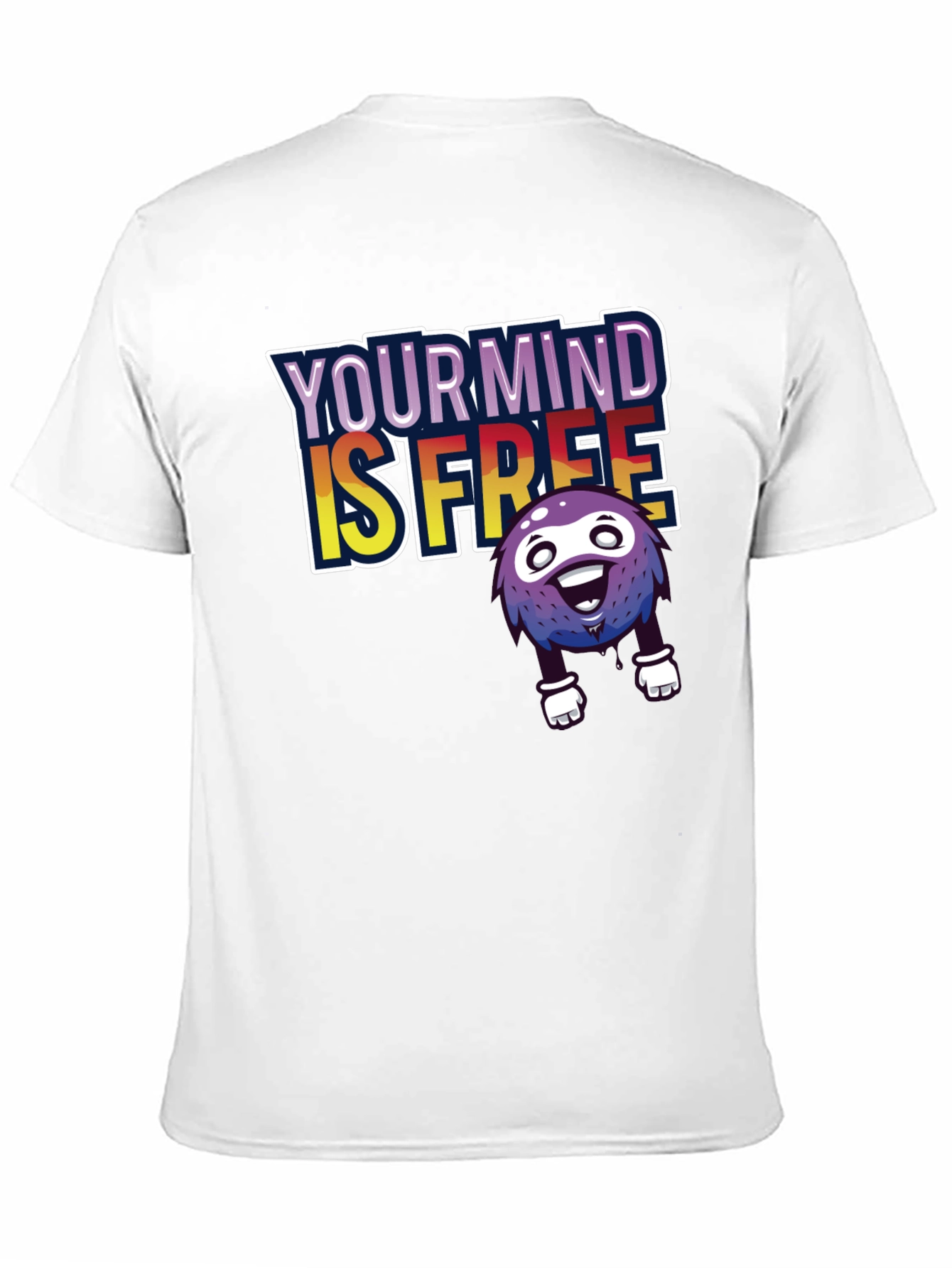 Black Your Mind Is Free Graphic Tee view 11