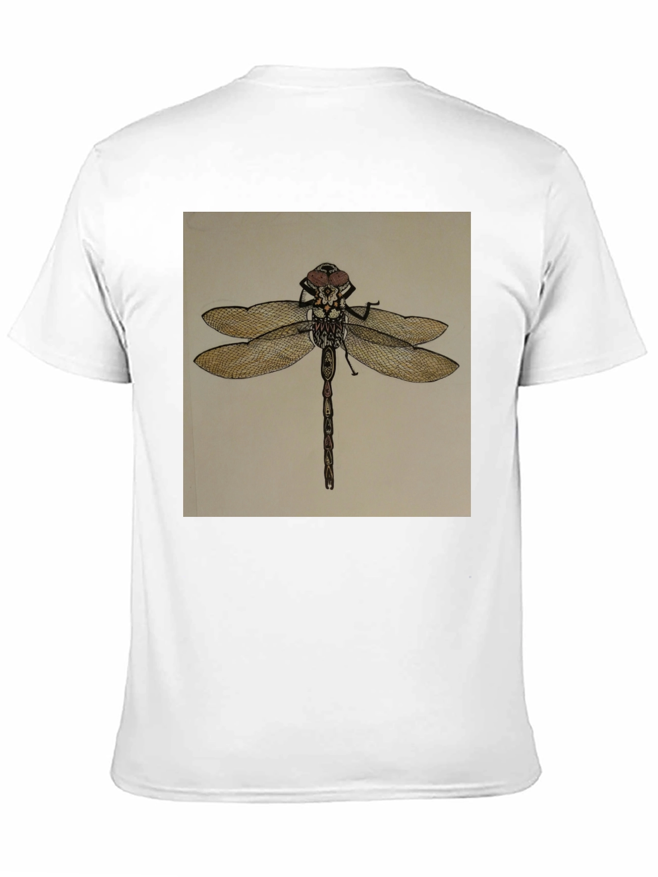 Black Dragonfly Graphic Tee - Unique Insect Design view 11