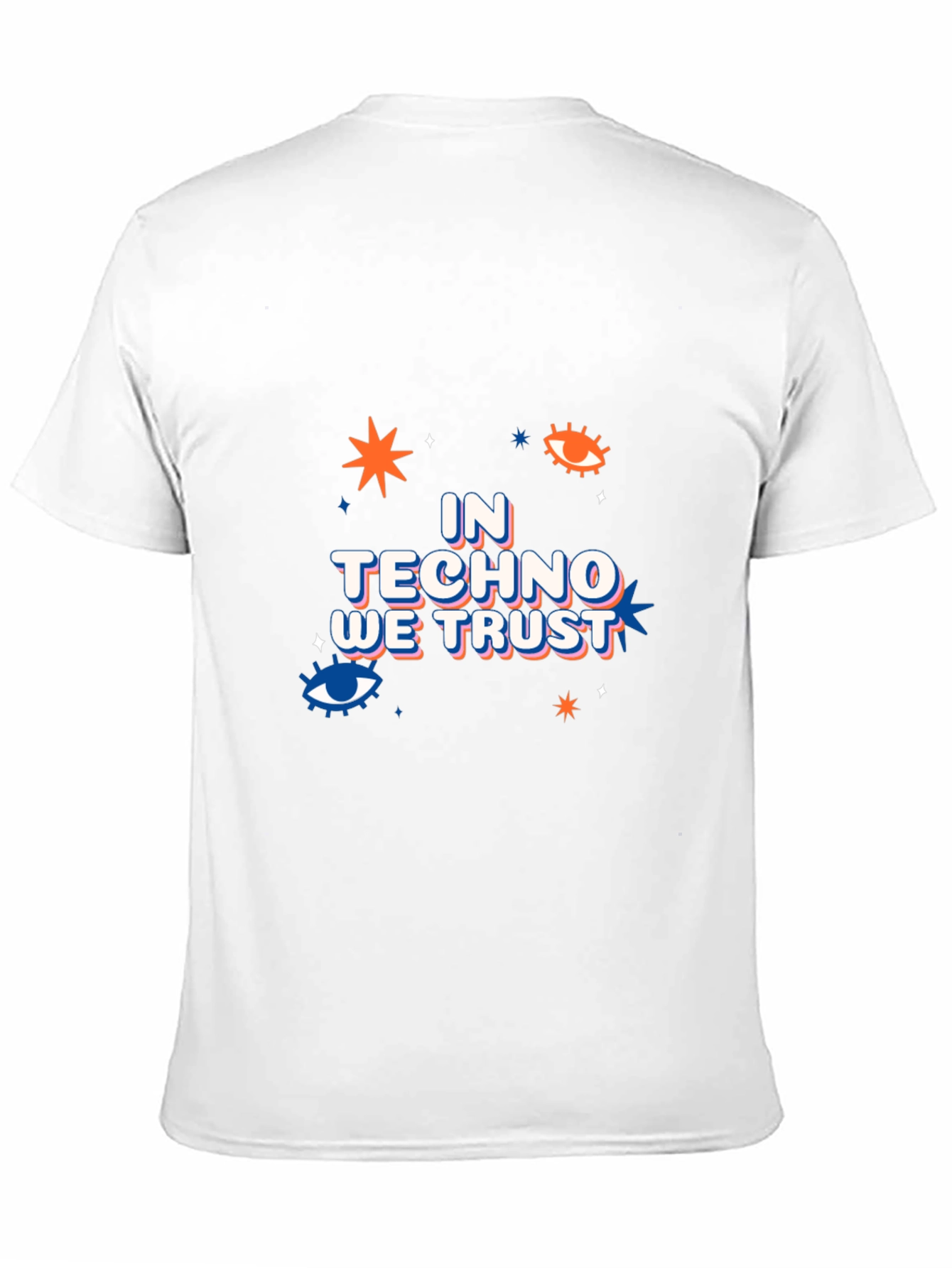 Black In Techno We Trust Graphic Tee view 11