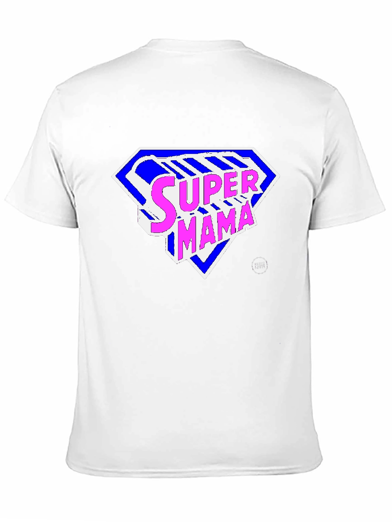 Black Super Mama Graphic Tee - Black T-Shirt for Moms view 11