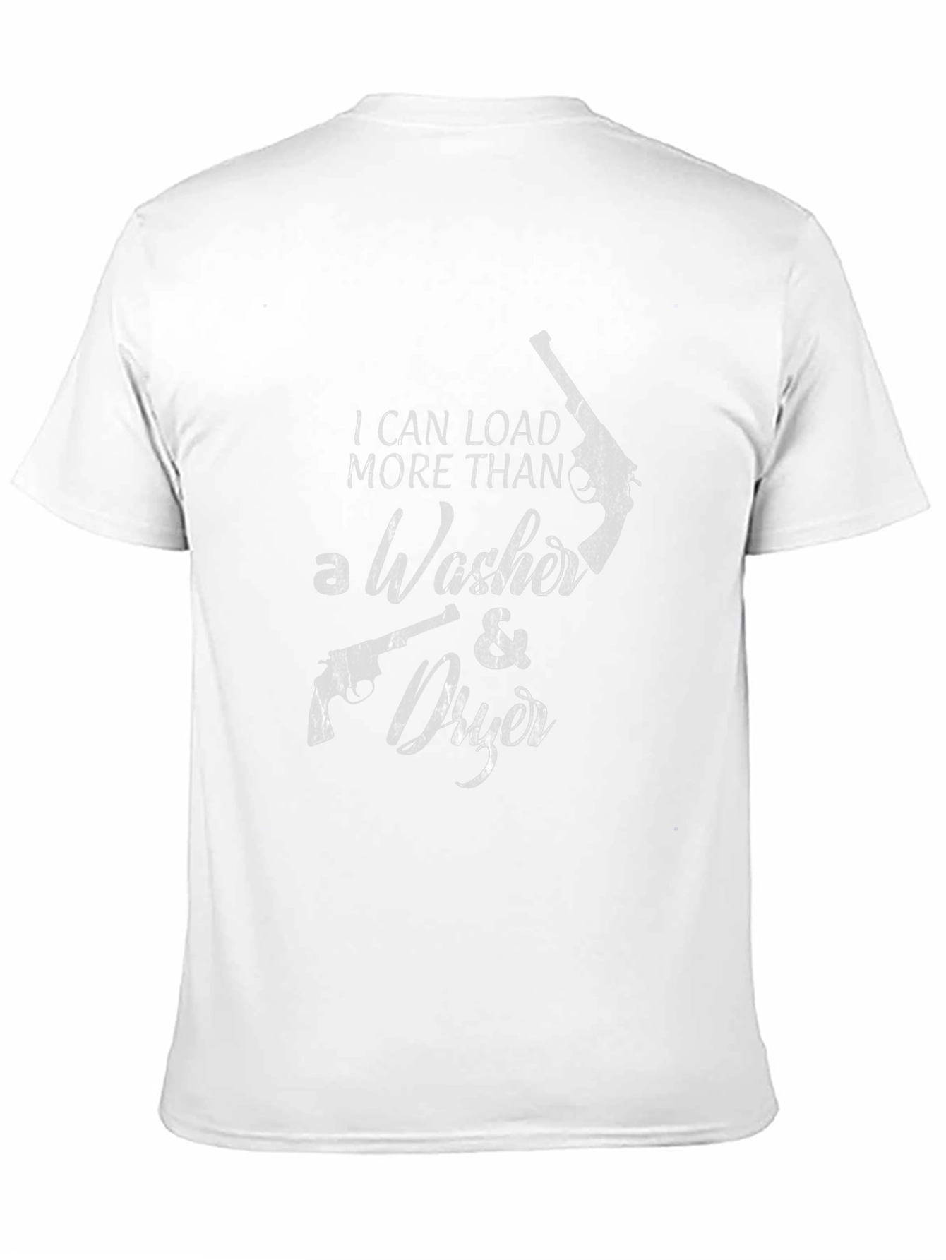 Black I Can Load More Than Washer & Dryer Graphic Tee view 11