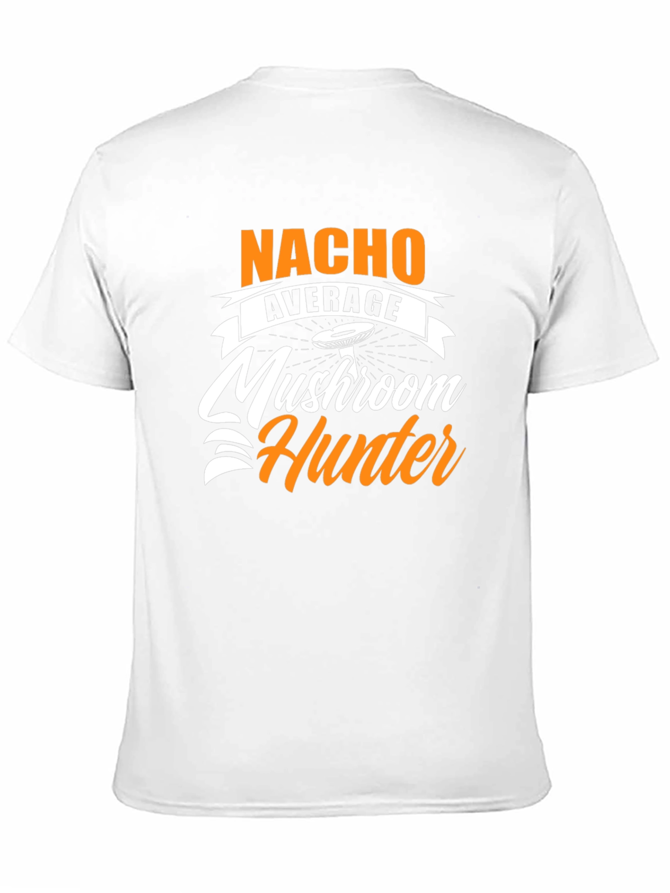 Black Nacho Average Mushroom Hunter Black T-Shirt view 11