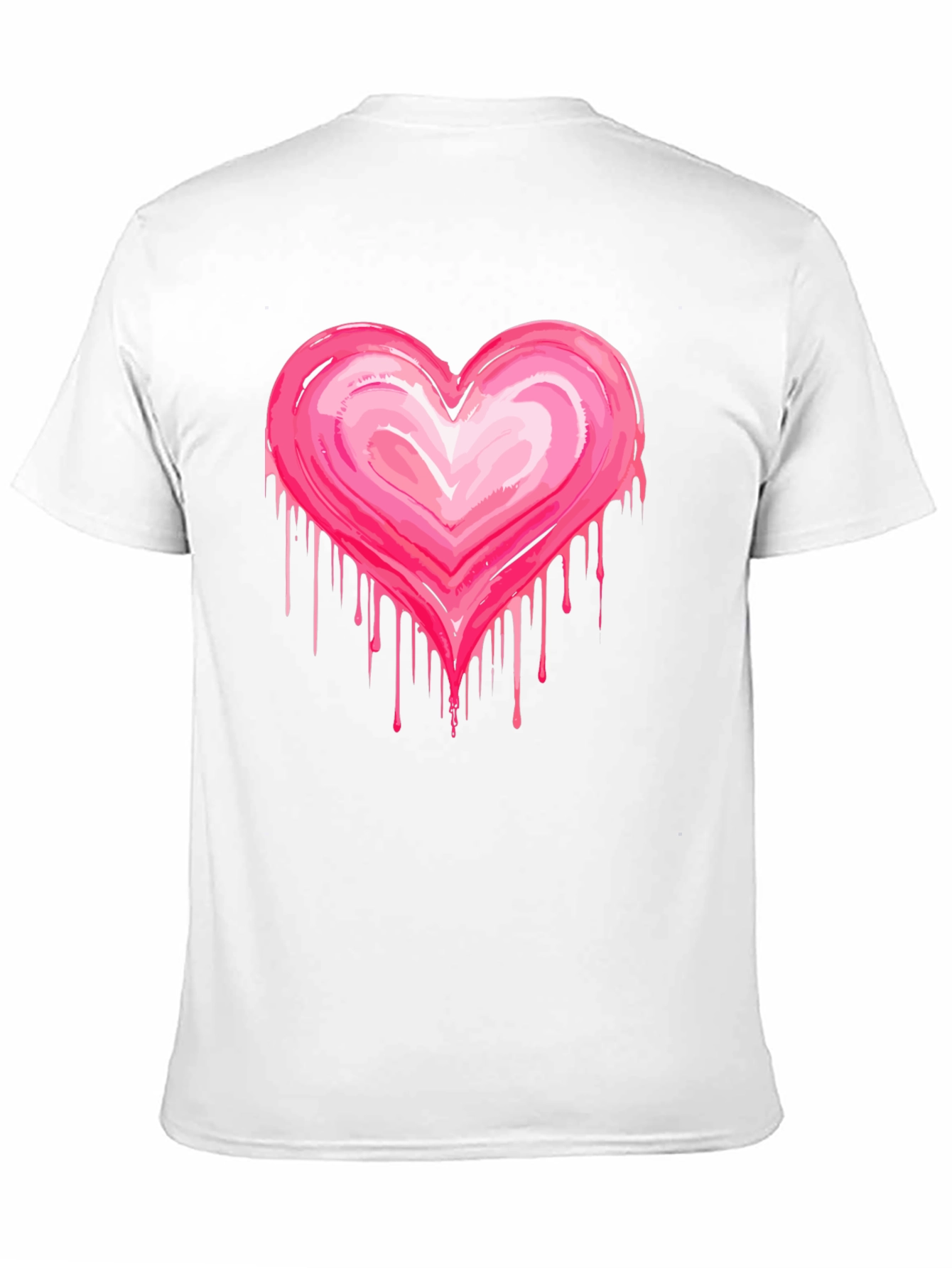 Heart Drip Tee - Bold Black T-Shirt - 11
