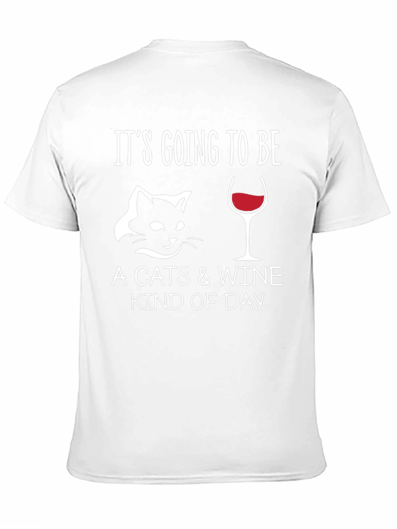 Black Cats & Wine Kind of Day T-Shirt view 11