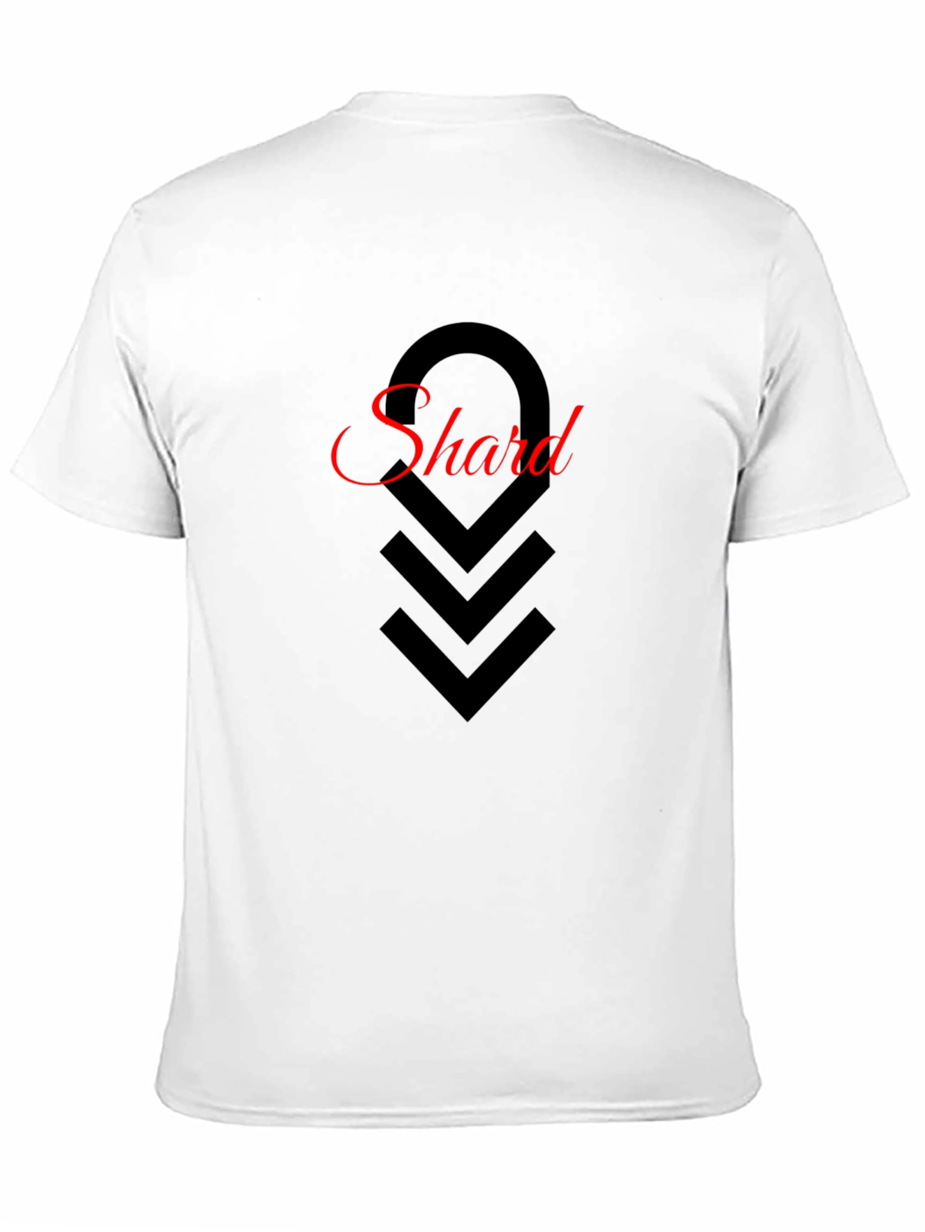 Black Shard Graphic Tee - Stylish Black Cotton T-Shirt view 11