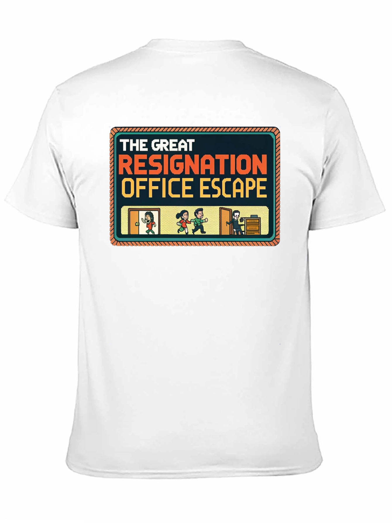 The Great Resignation Office Escape T-Shirt - 11