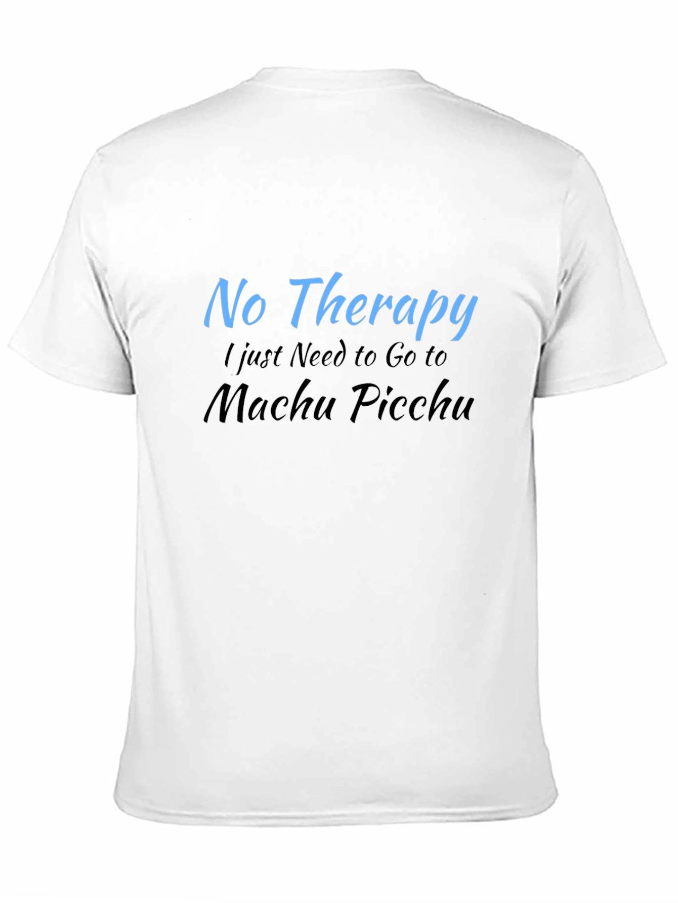 Black No Therapy Machu Picchu T-Shirt view 11