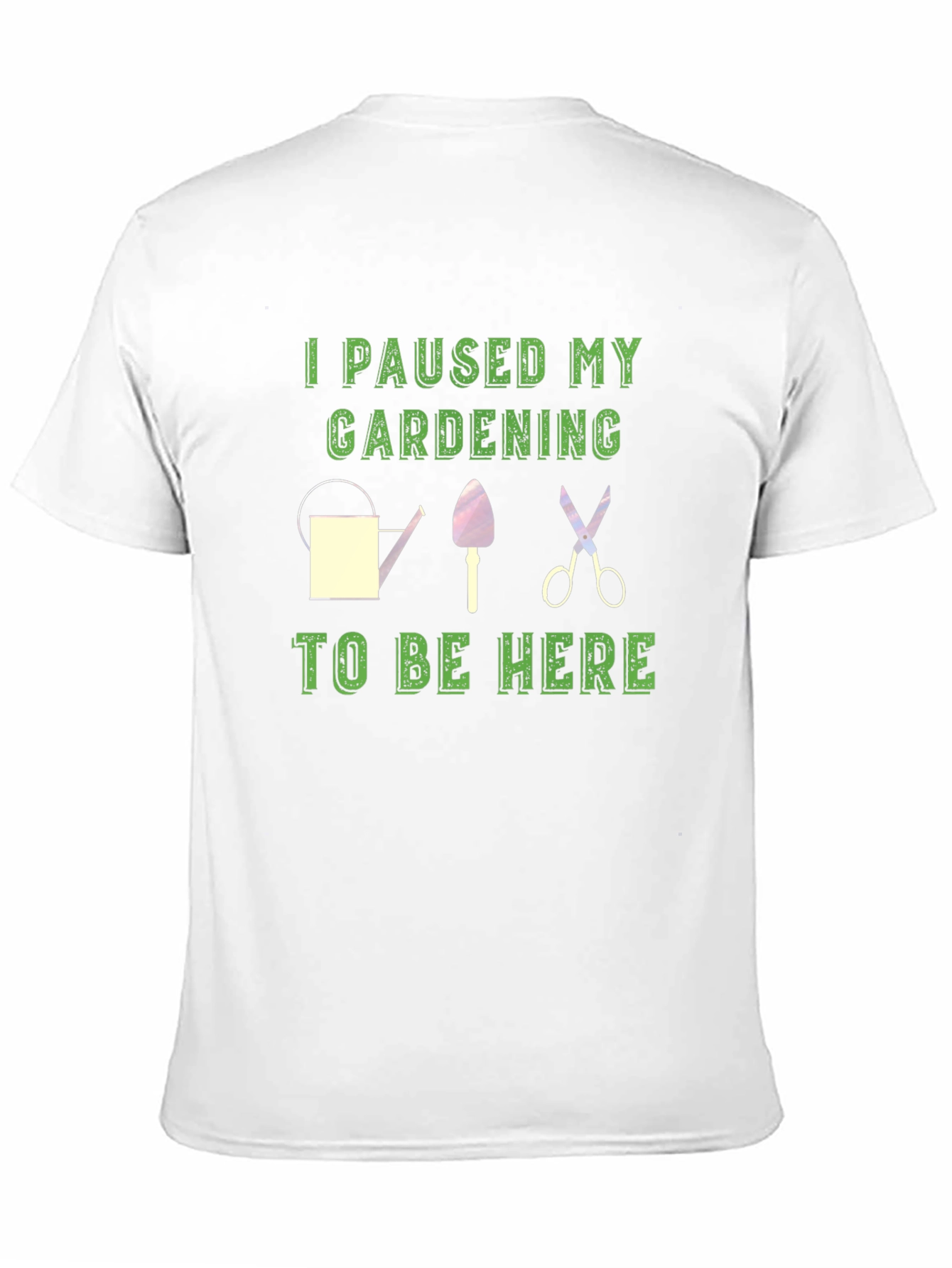 Black Gardening Pause T-Shirt - Funny Gardener Gift view 11