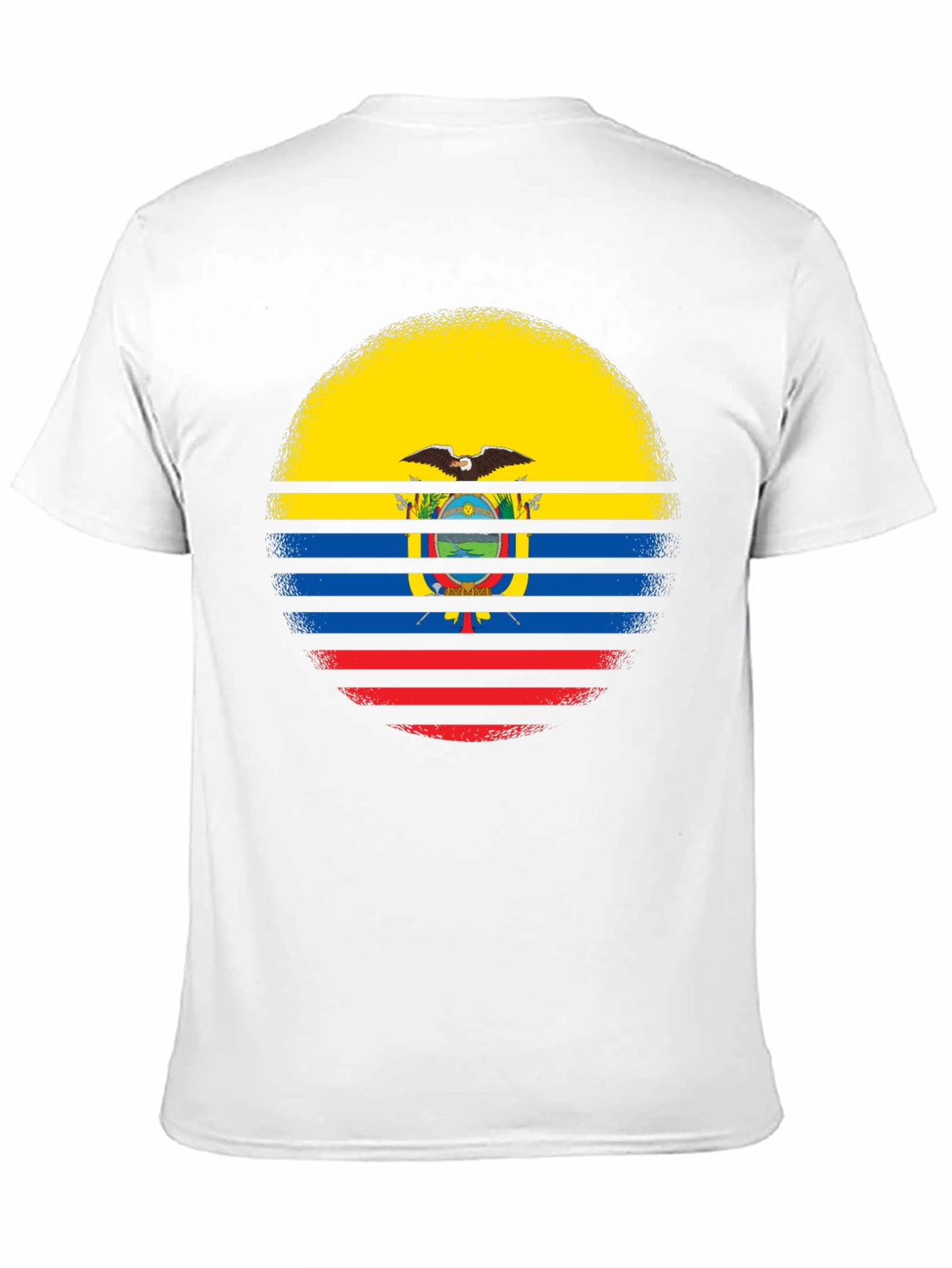 Ecuador Flag T-Shirt - Patriotic Graphic Tee - 11