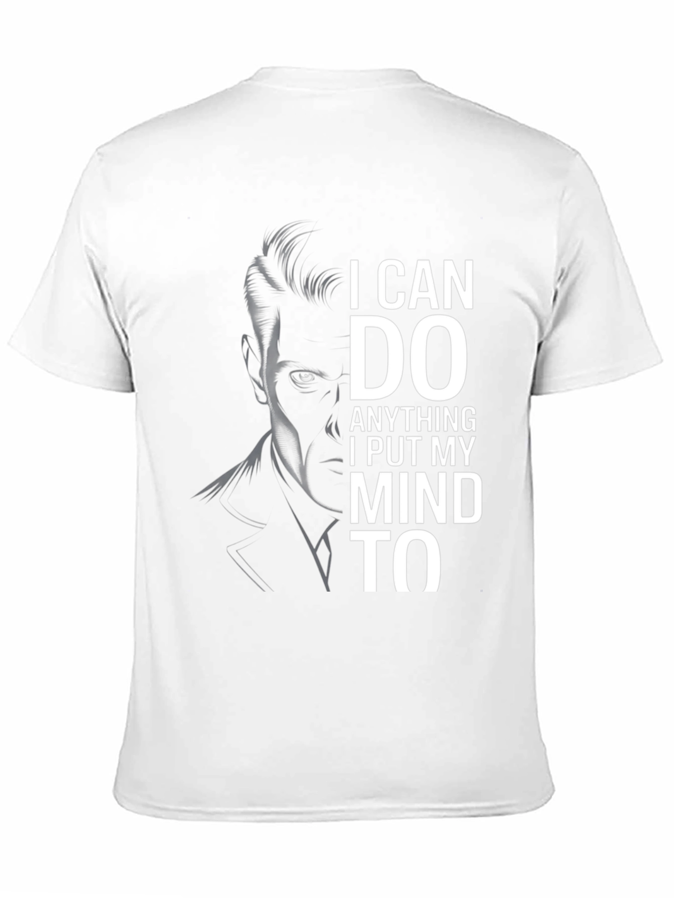 Black I Can Do Anything T-Shirt - Black Graphic Tee view 11