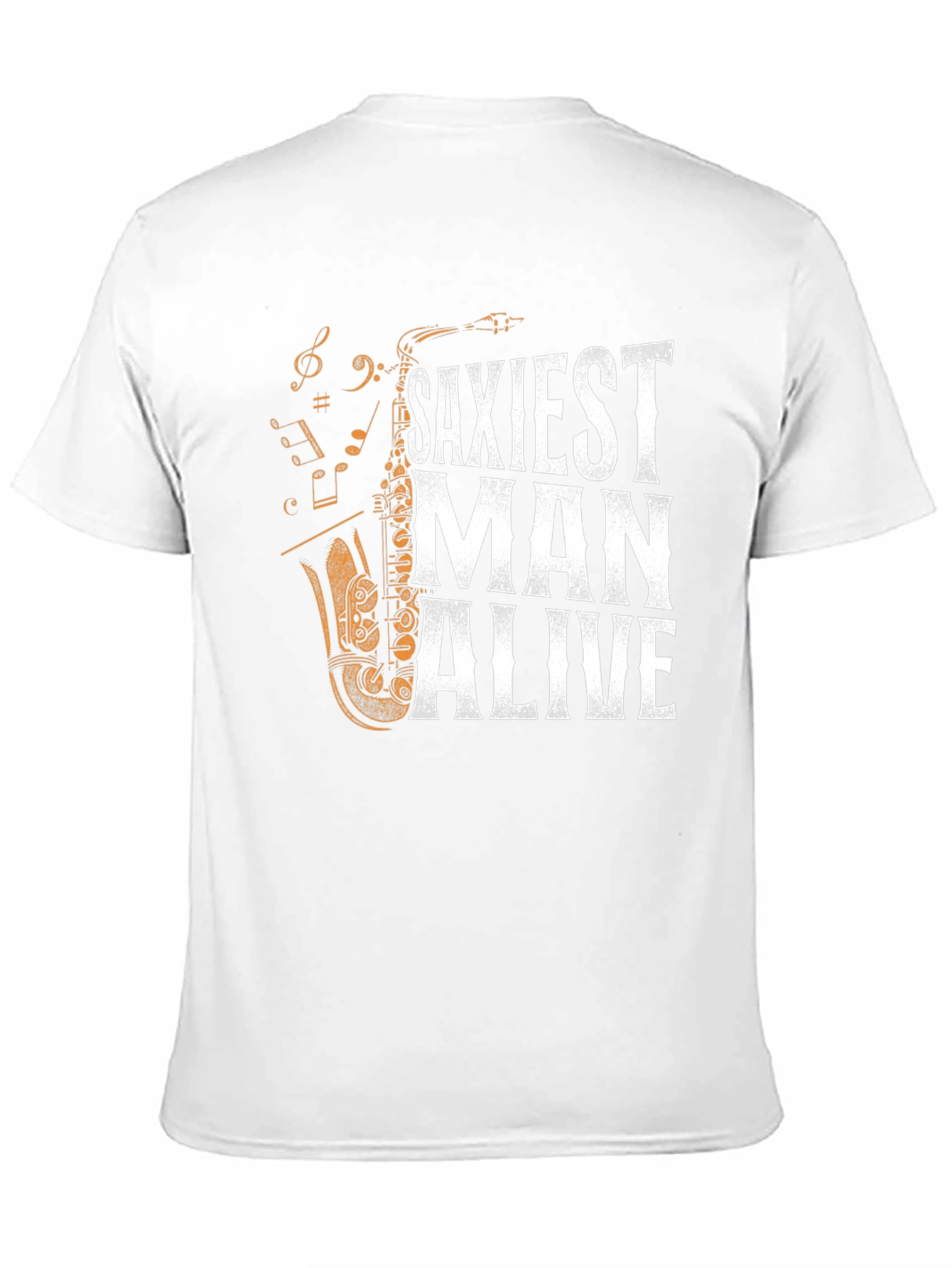 Black Saxiest Man Alive Graphic T-Shirt - Black view 11