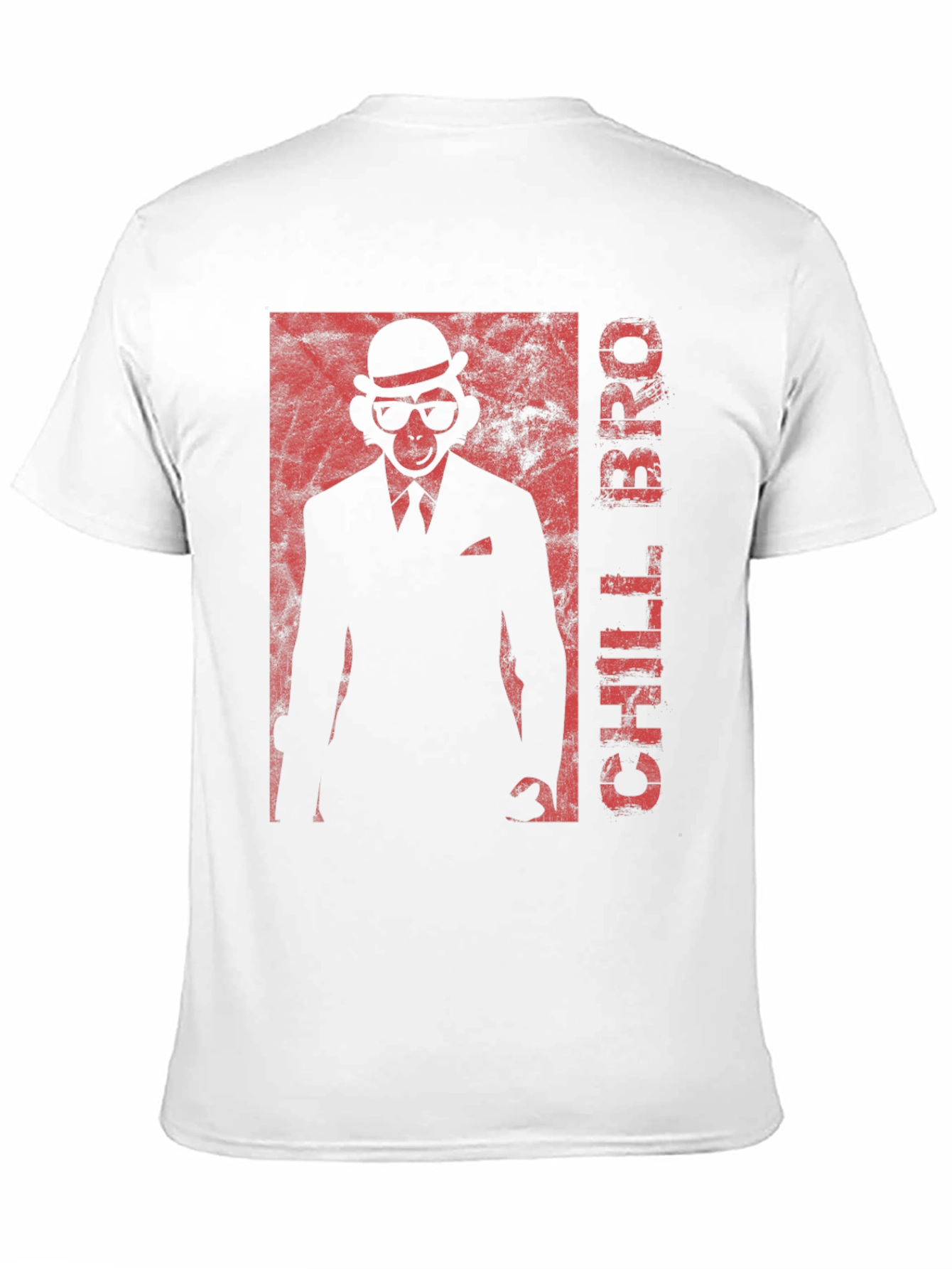 Black Chill Bro Monkey Graphic T-Shirt view 11