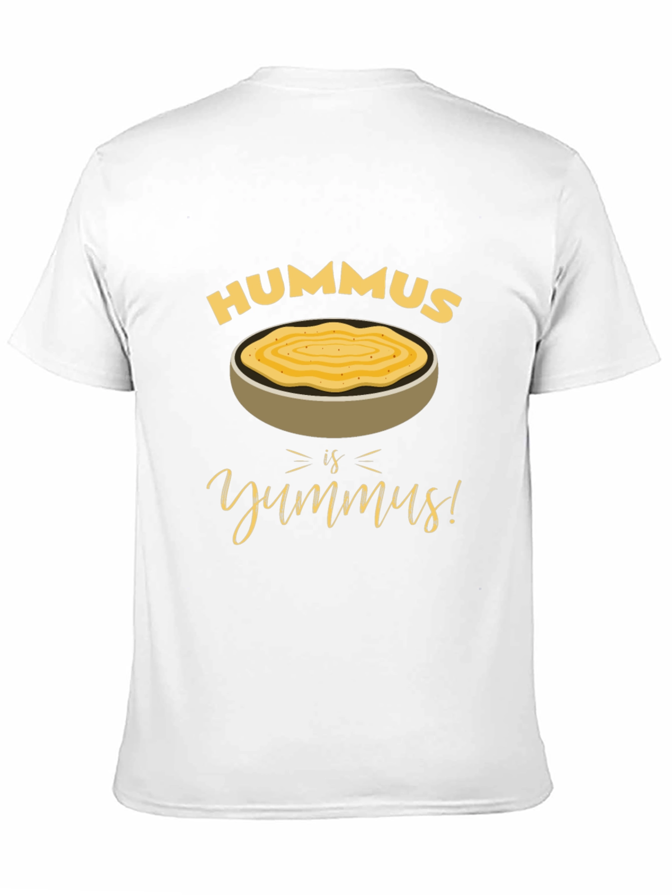 Black Hummus is Yumm-us! T-Shirt view 11