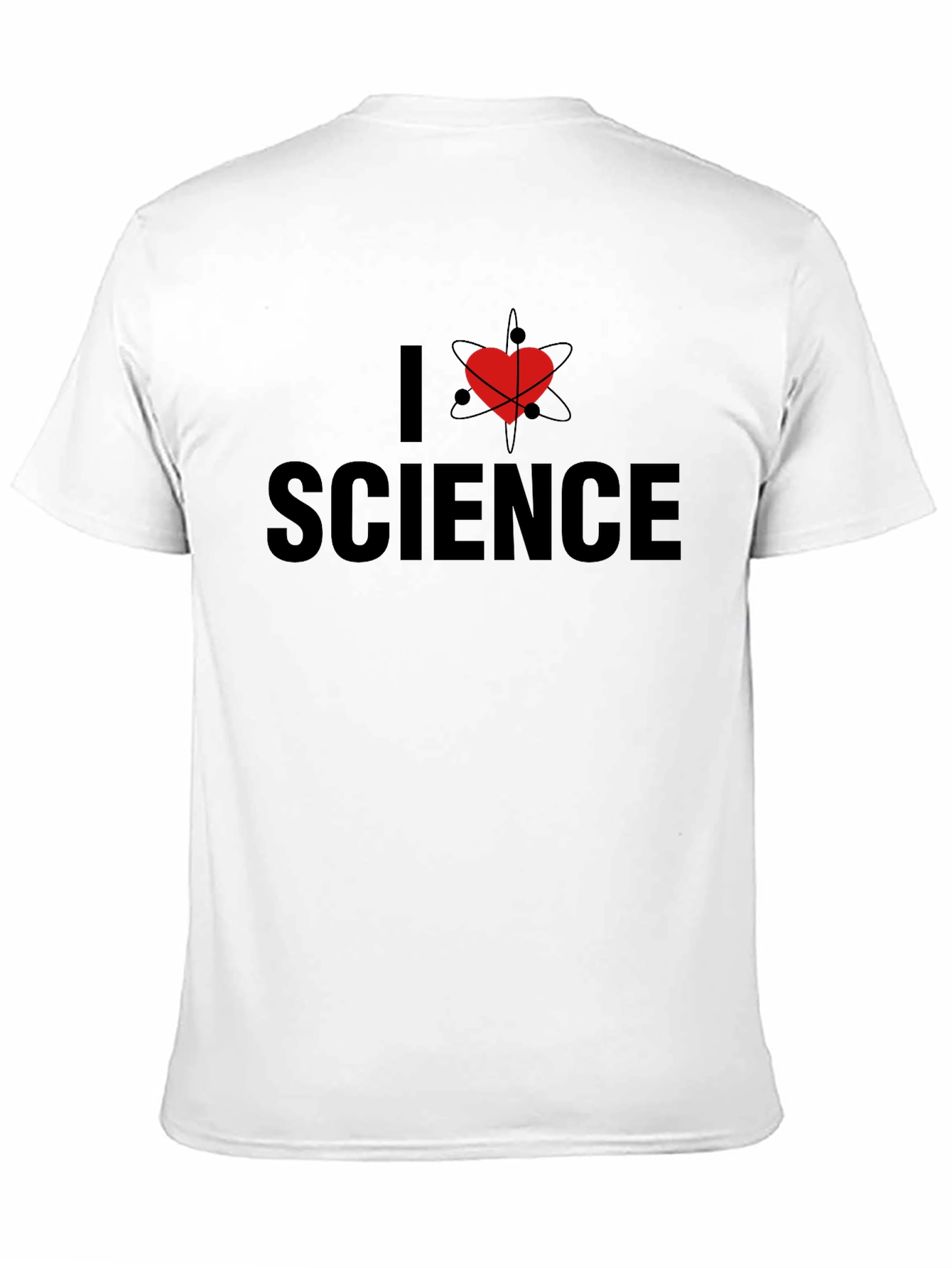 Black I Heart Science Graphic T-Shirt - Black view 11