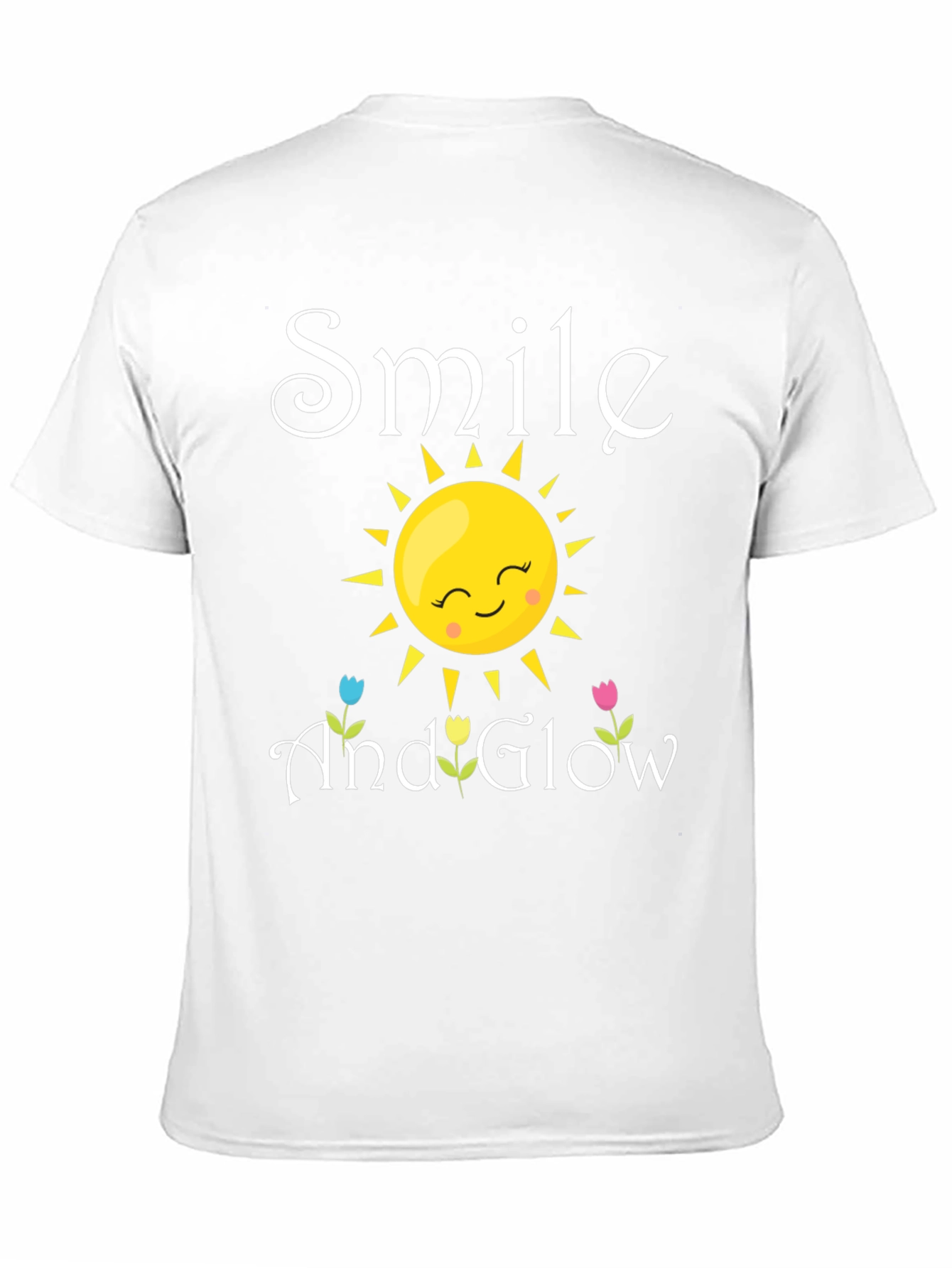 Black Smile and Glow Graphic Tee - Black view 11