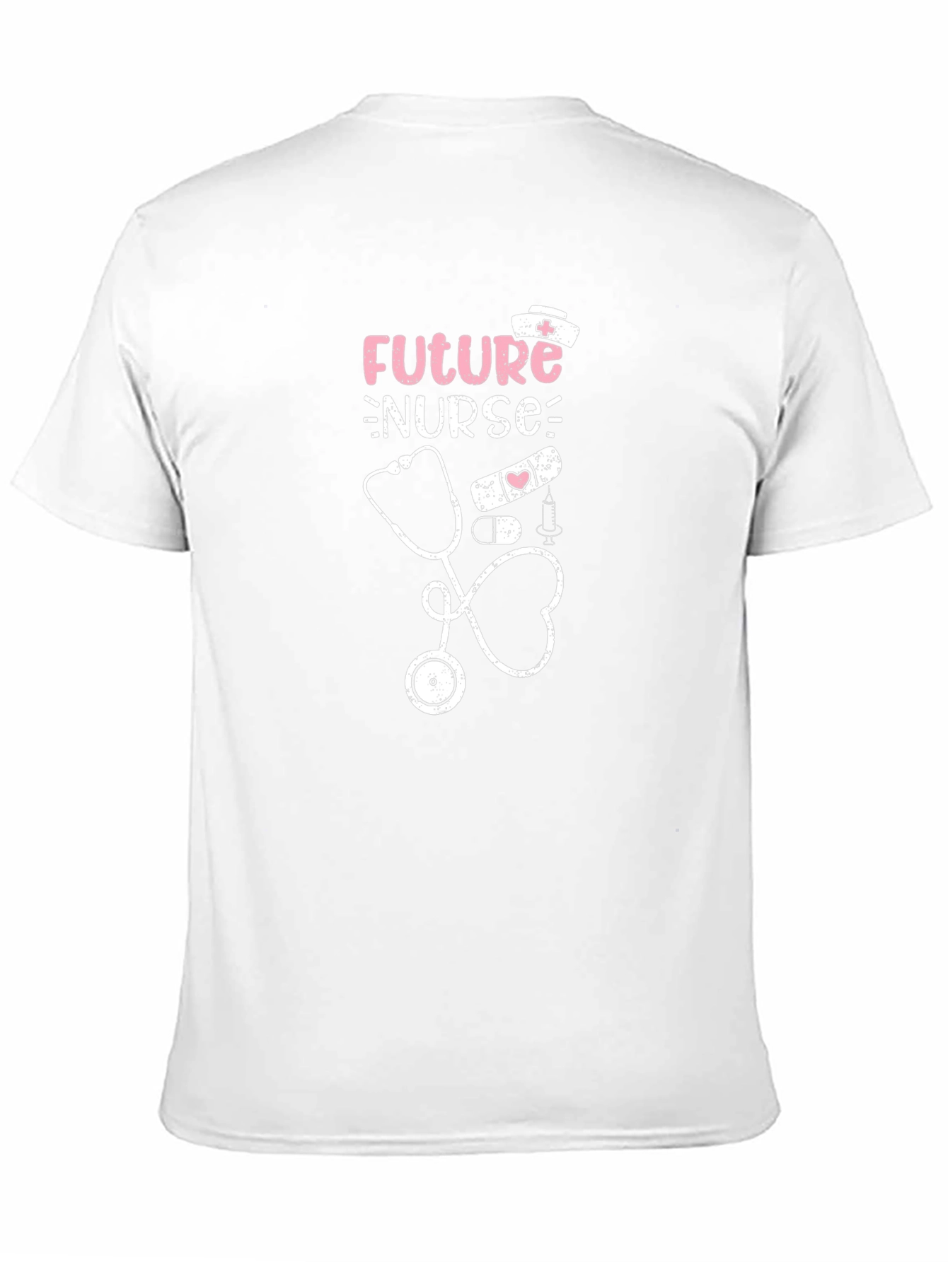 Black Future Nurse T-Shirt - Medical Profession Tee view 11