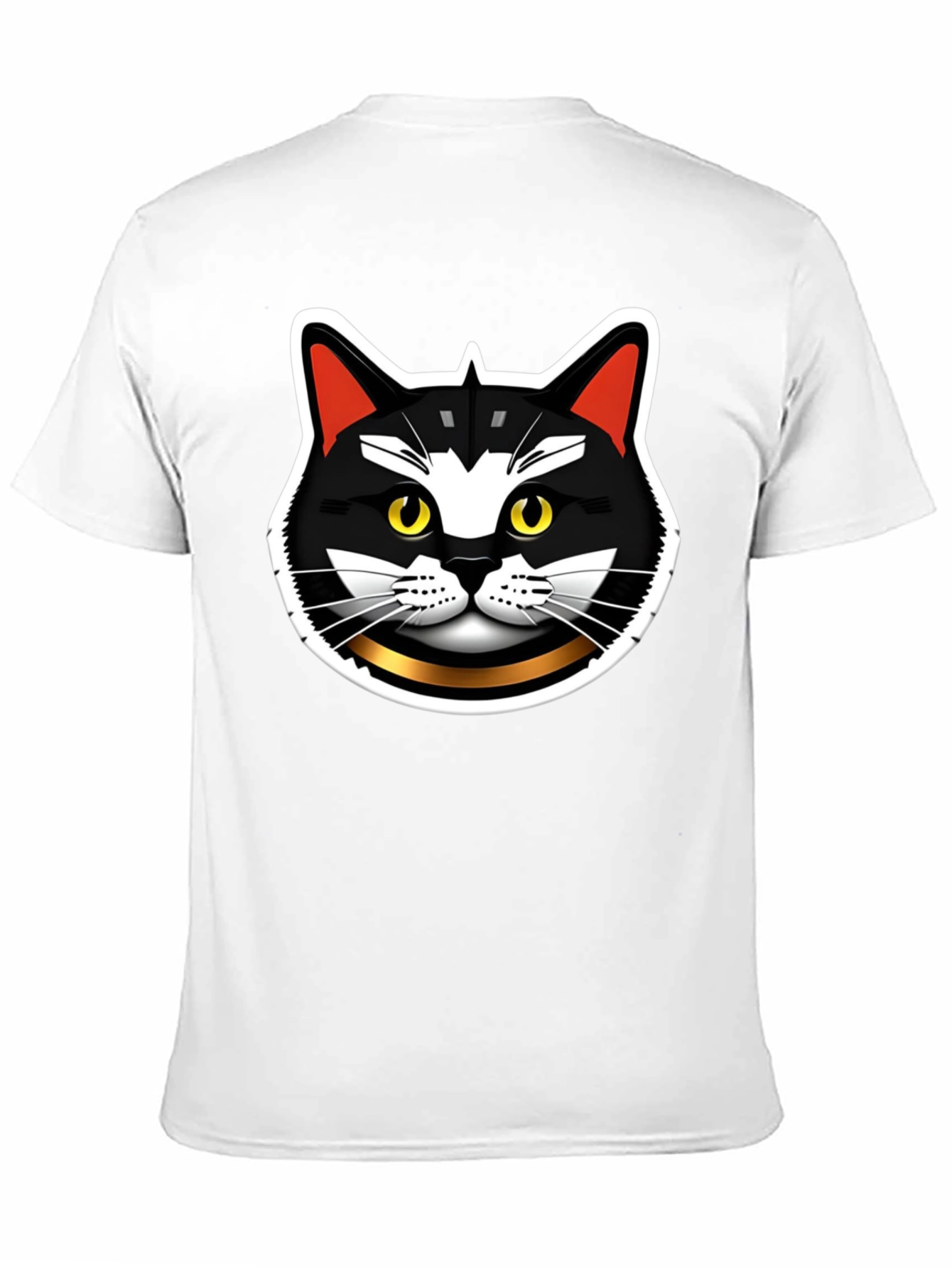 Black Cool Cat Graphic T-Shirt view 11