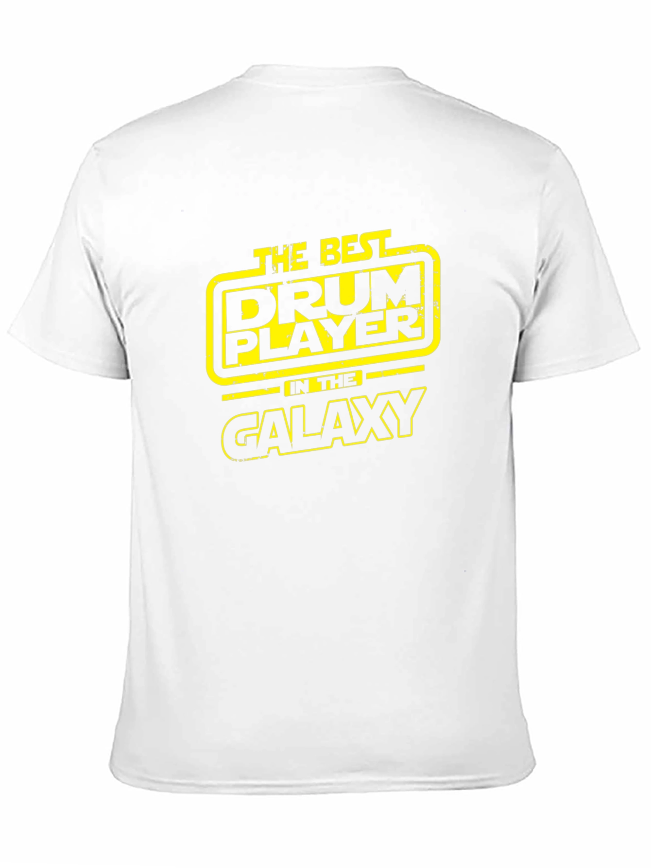 Black Drum Player Galaxy Black T-Shirt view 11