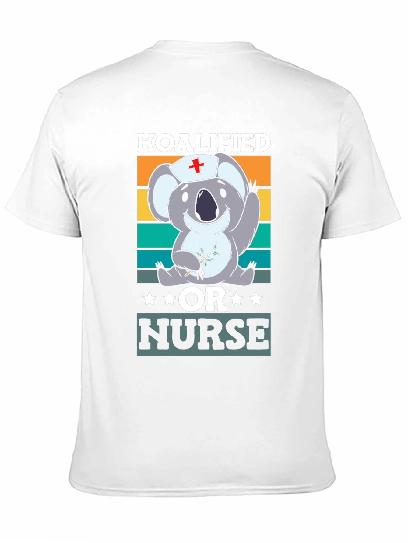 Black Koalified Nurse Graphic T-Shirt view 11