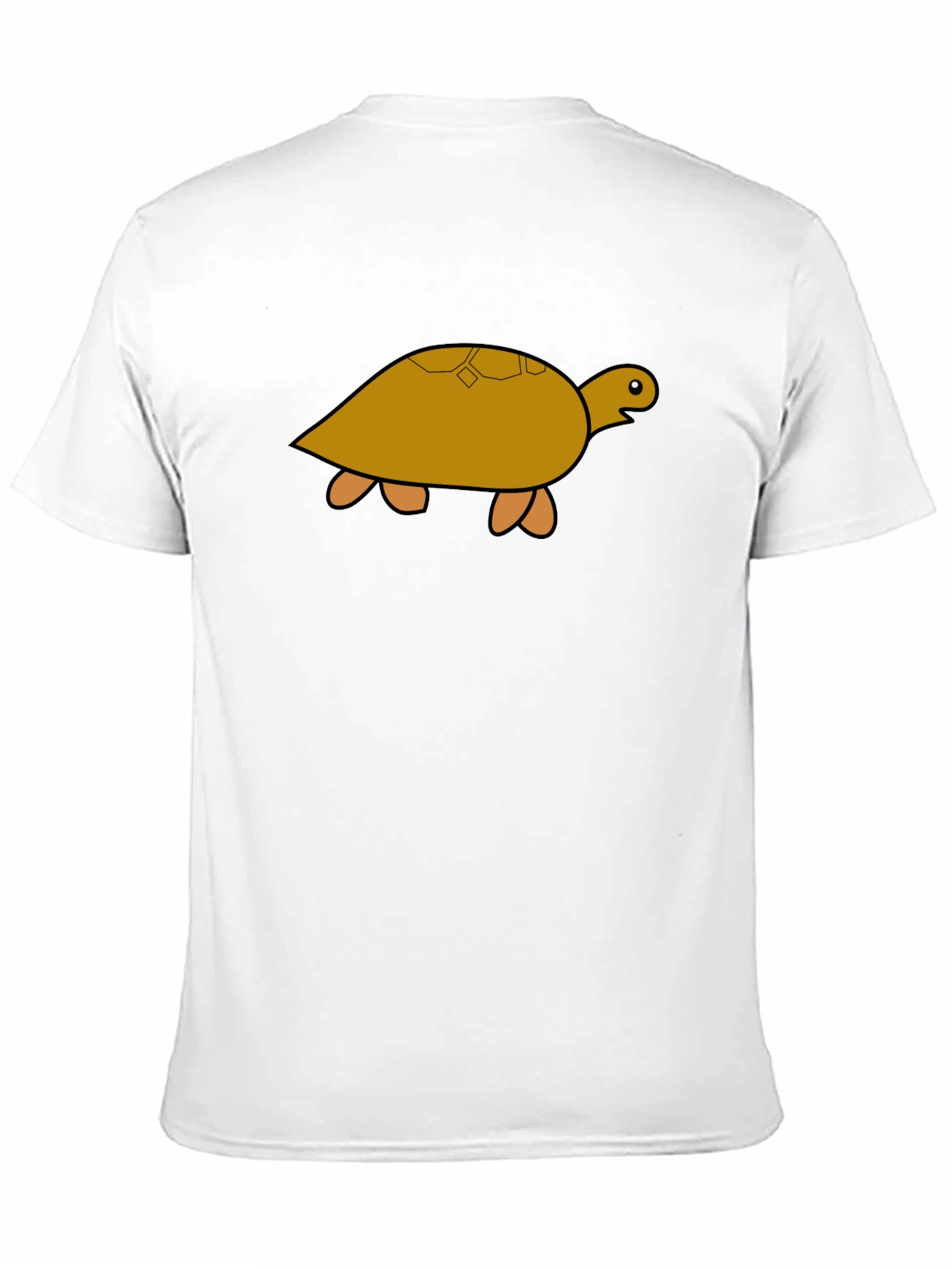 Black Turtle Graphic Tee - Black Cotton T-Shirt view 11
