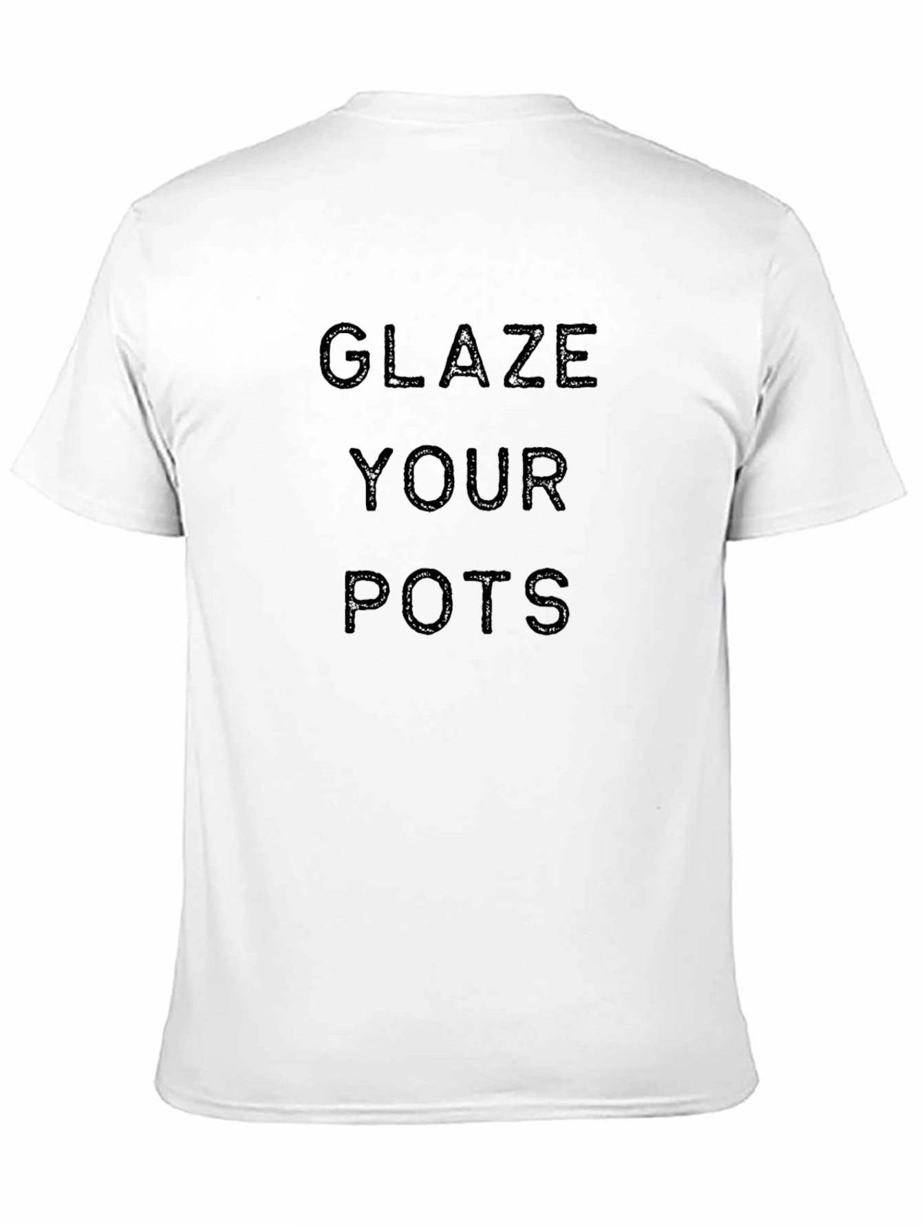 Black Glaze Your Pots Graphic Tee - Black T-Shirt view 11