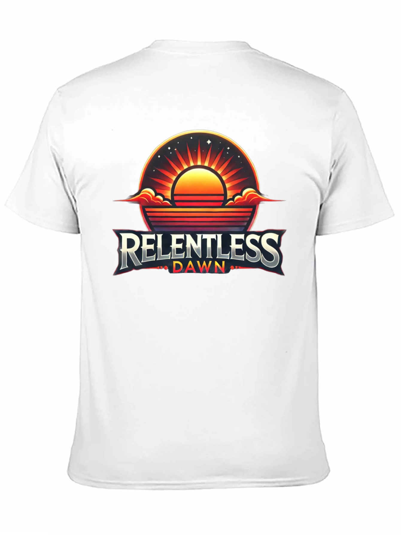 Black Relentless Dawn Graphic Tee - Premium Cotton Blend view 11