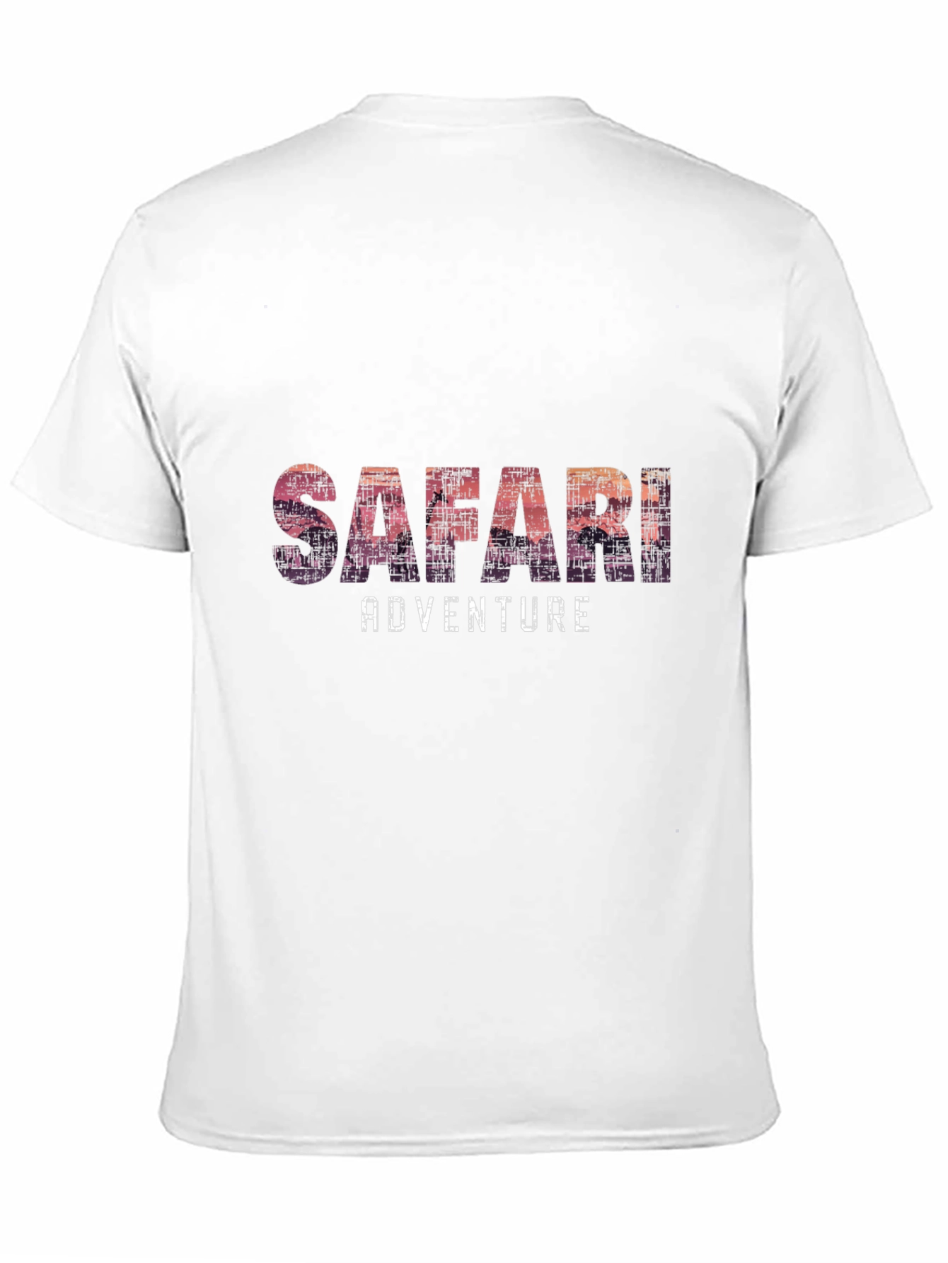 Black Safari Adventure Graphic Tee - Soft Black T-Shirt view 11