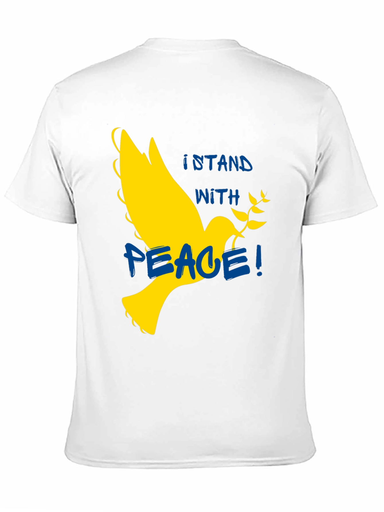 Black Stand With Peace T-Shirt view 11