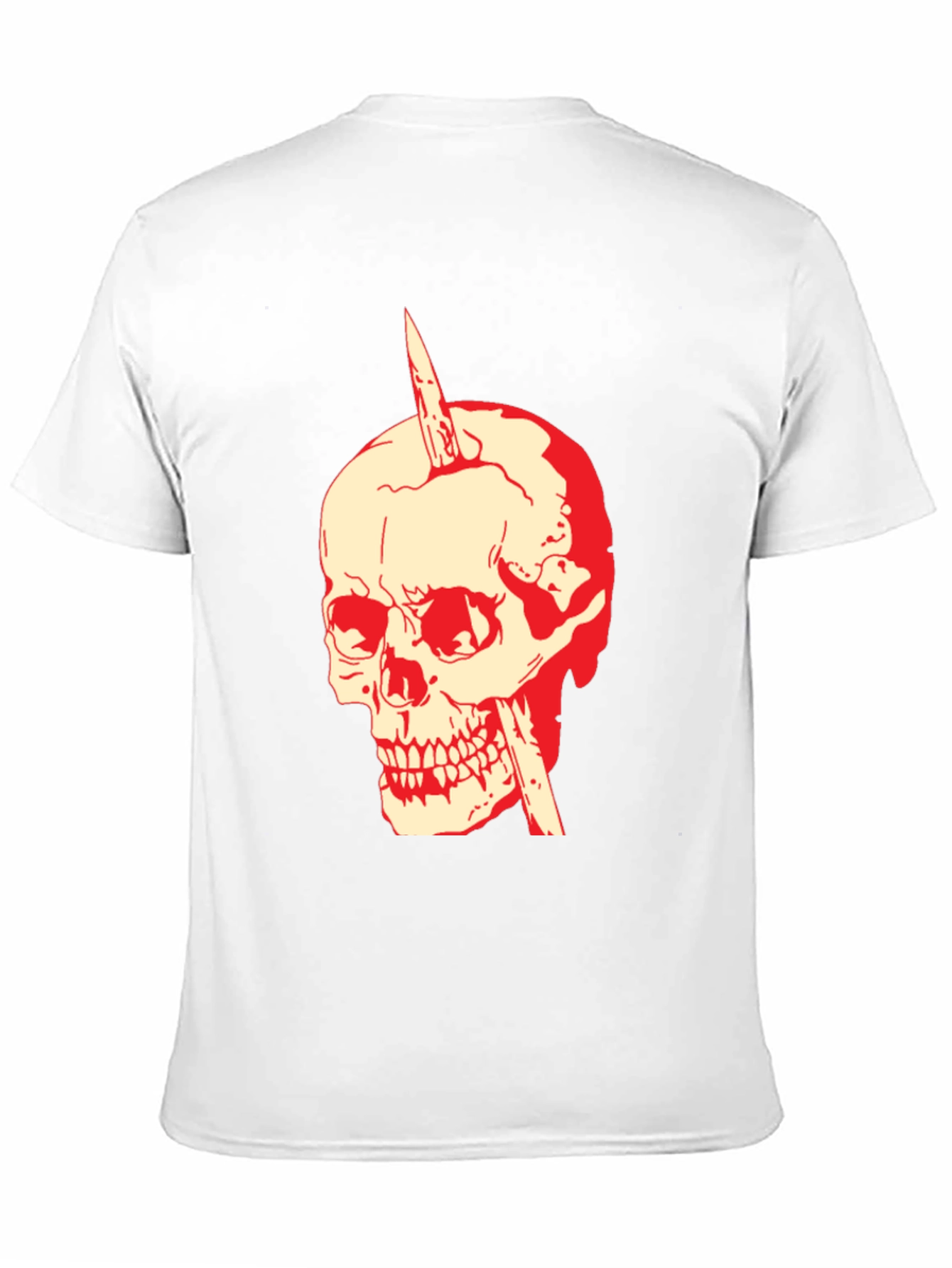 Black Skull & Dagger Graphic Tee - Bold Style view 11