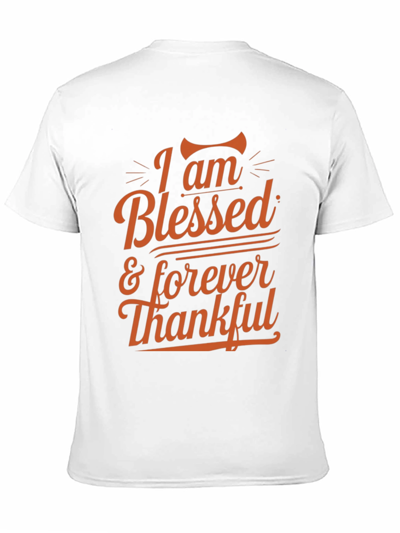 Black I am Blessed & Thankful Graphic Tee view 11