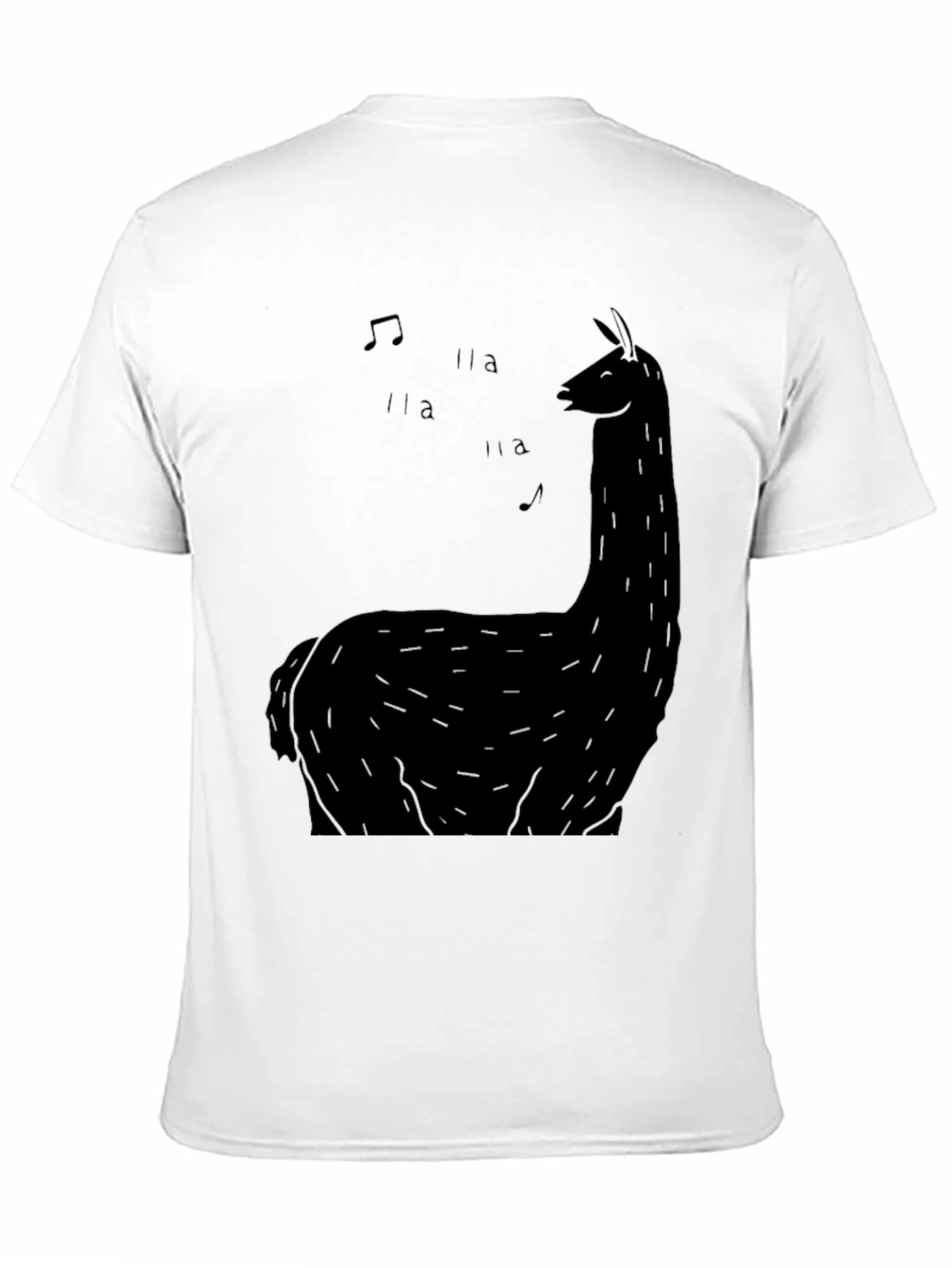 Black Llama Music Graphic Tee view 11
