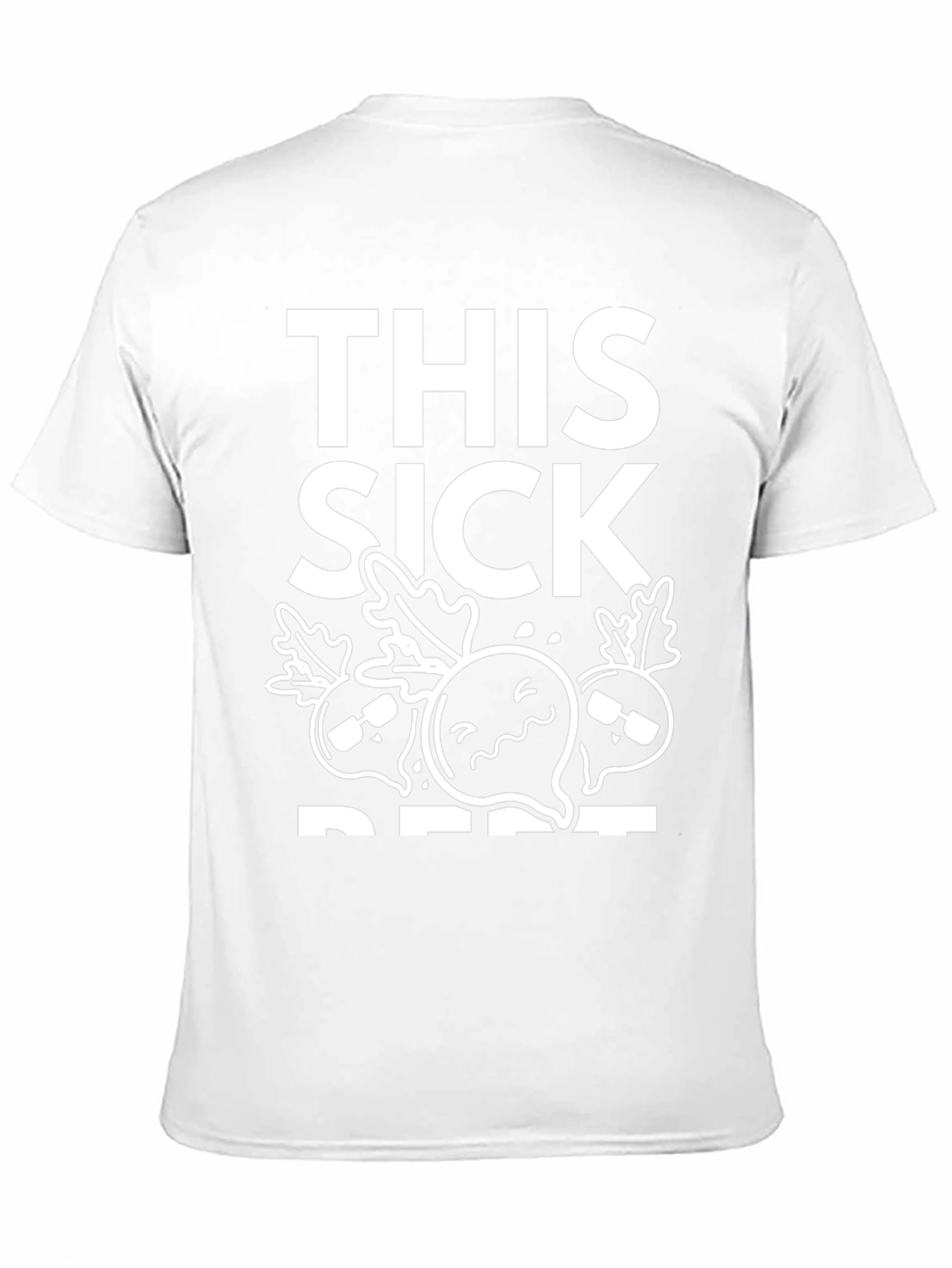 Black This Sick Beet T-Shirt - Funny Graphic Tee view 11
