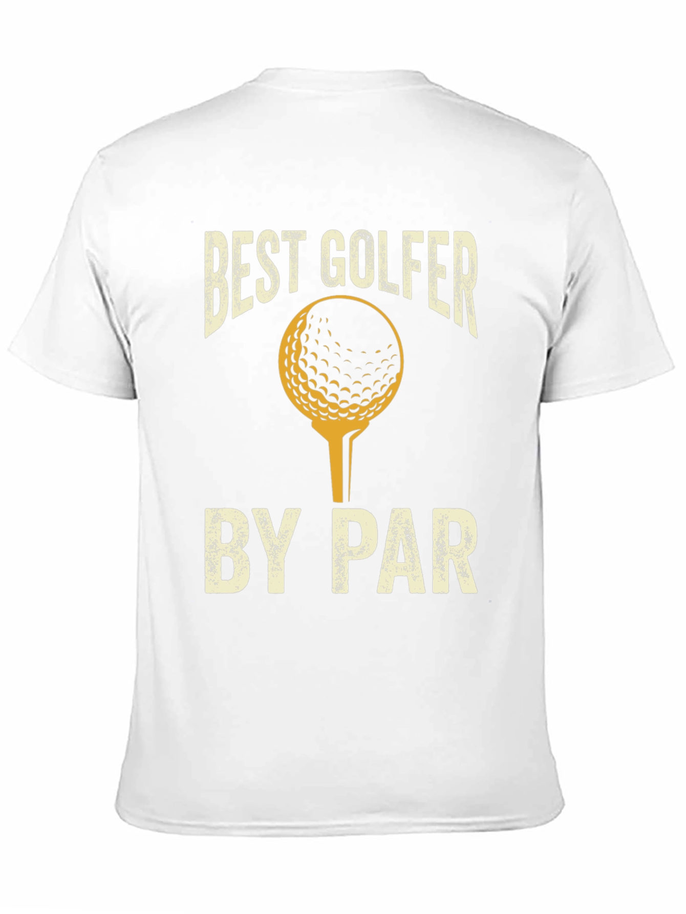 Black Best Golfer by Par T-Shirt Golf Tee view 11