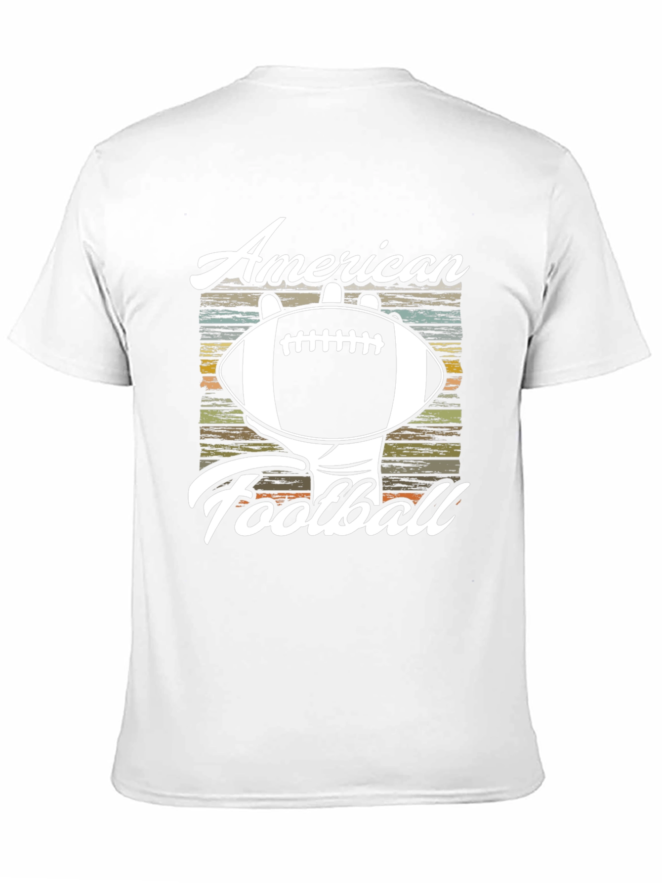 Black American Football Graphic Tee view 11