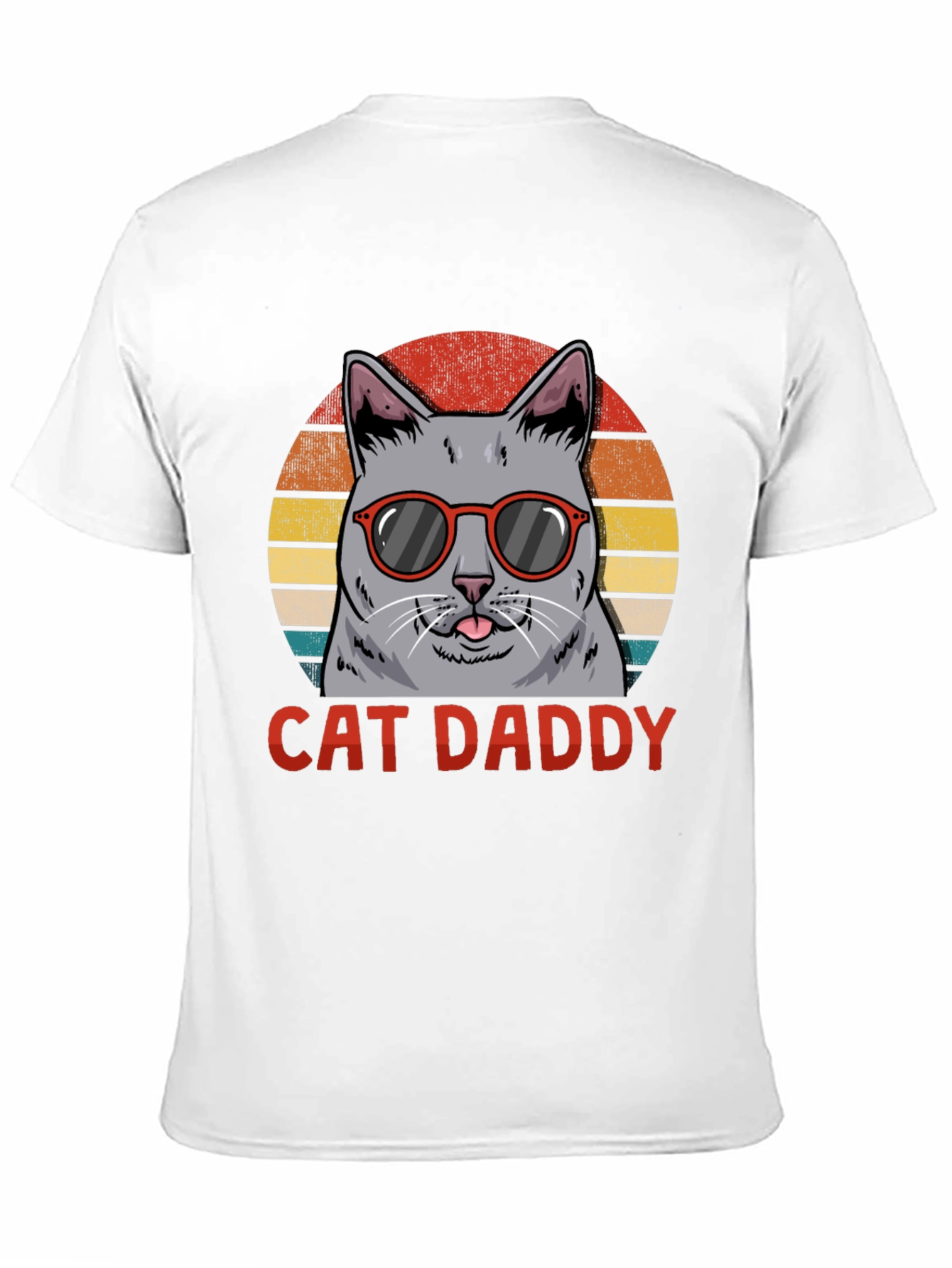 Black Cat Daddy T-Shirt - Novelty Graphic Tee view 11